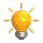 Light bulb icon