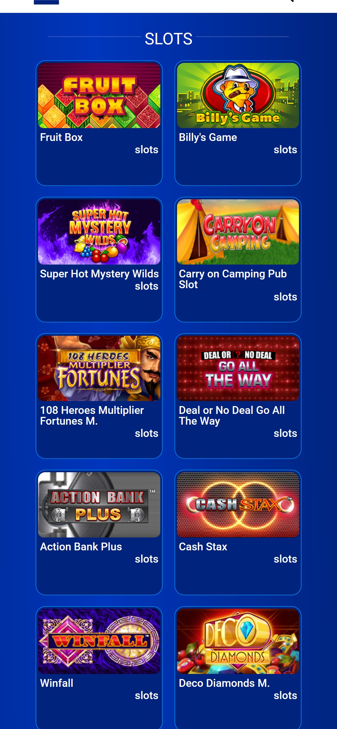 All British Casino Mobile Games Review