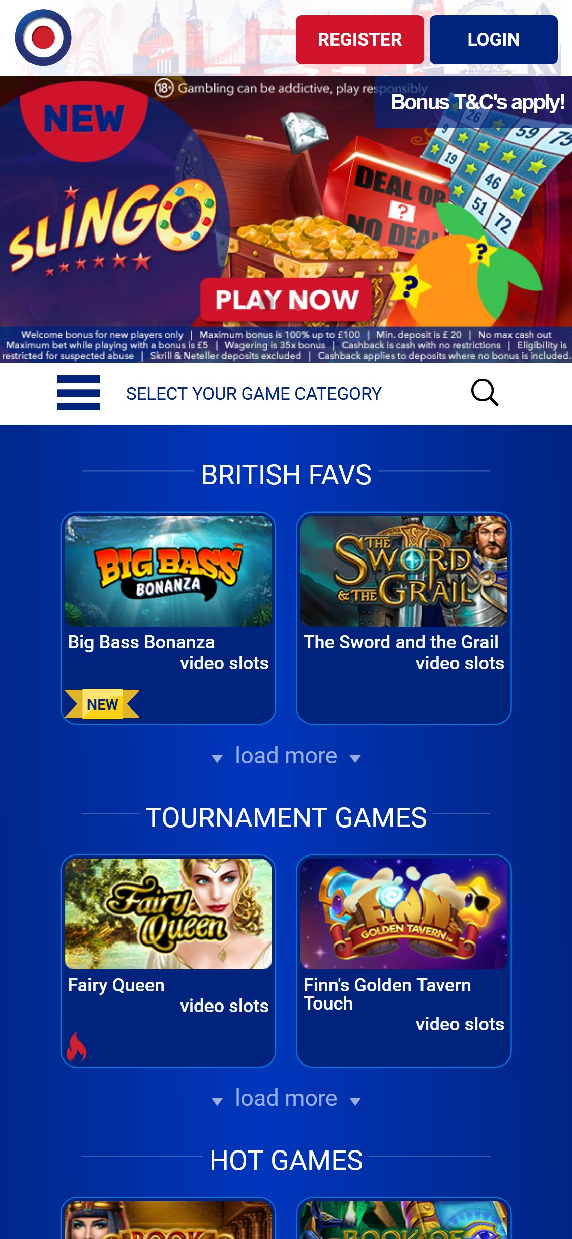 All British Casino Mobile Review