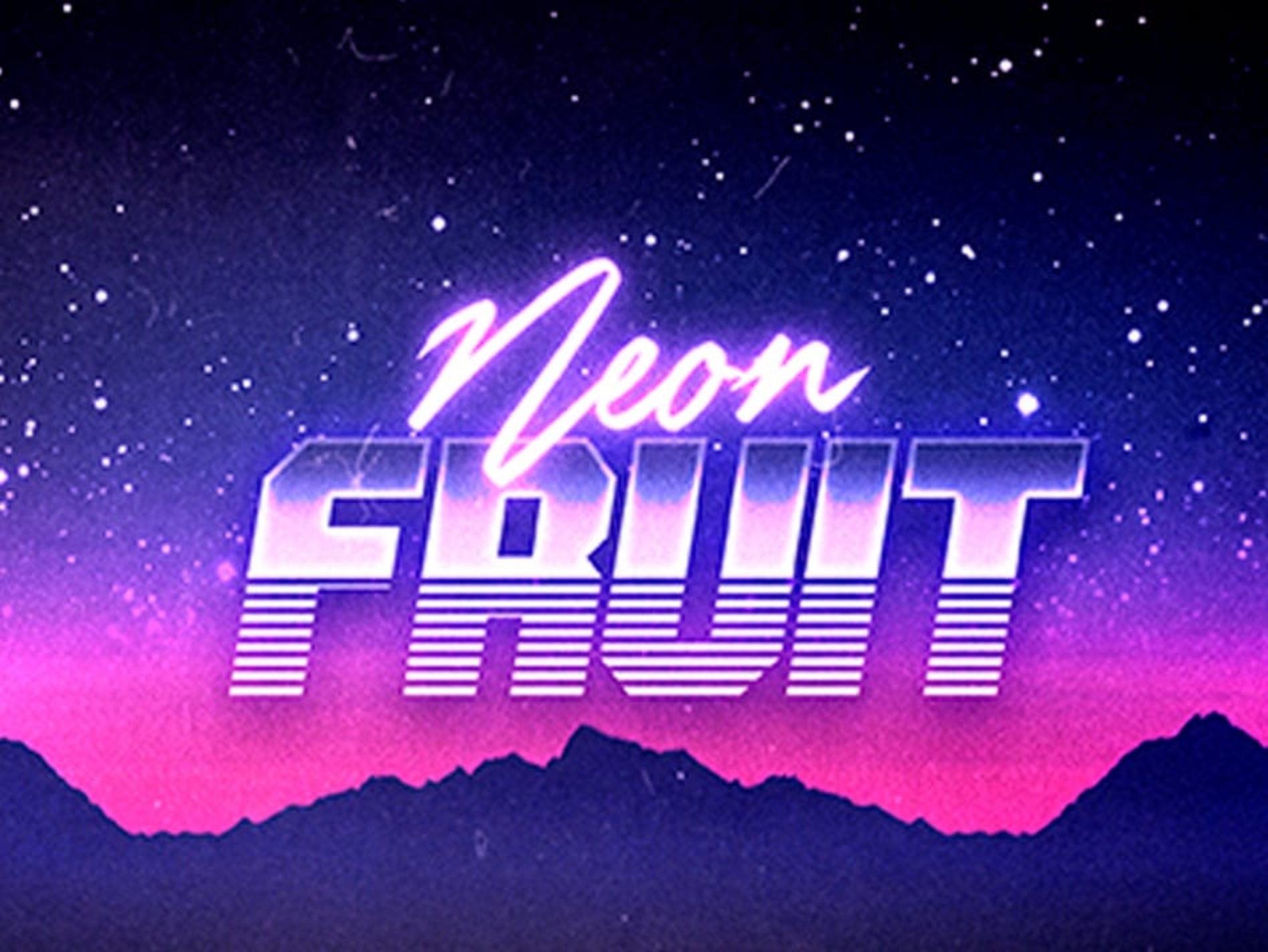 The Neon Fruit Online Slot Demo Game by 1x2 Gaming