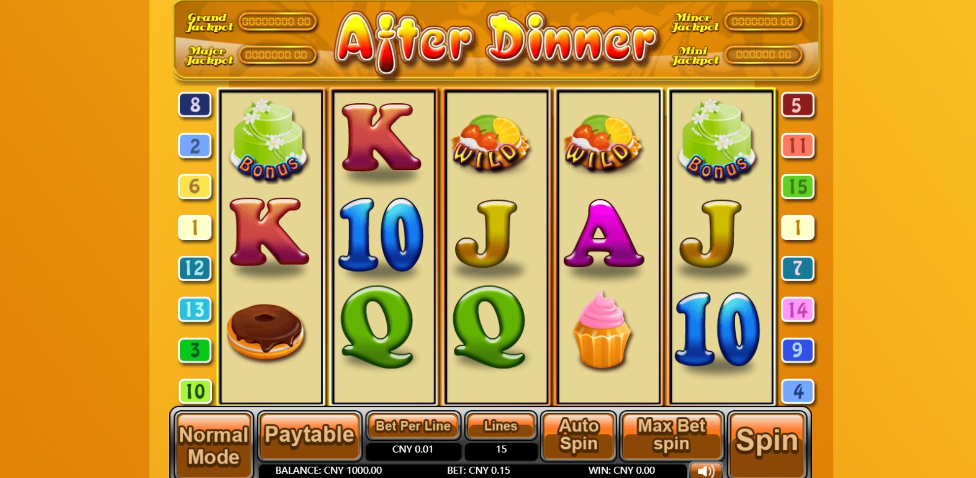 Win Money in After Dinner Free Slot Game by Aiwin Games