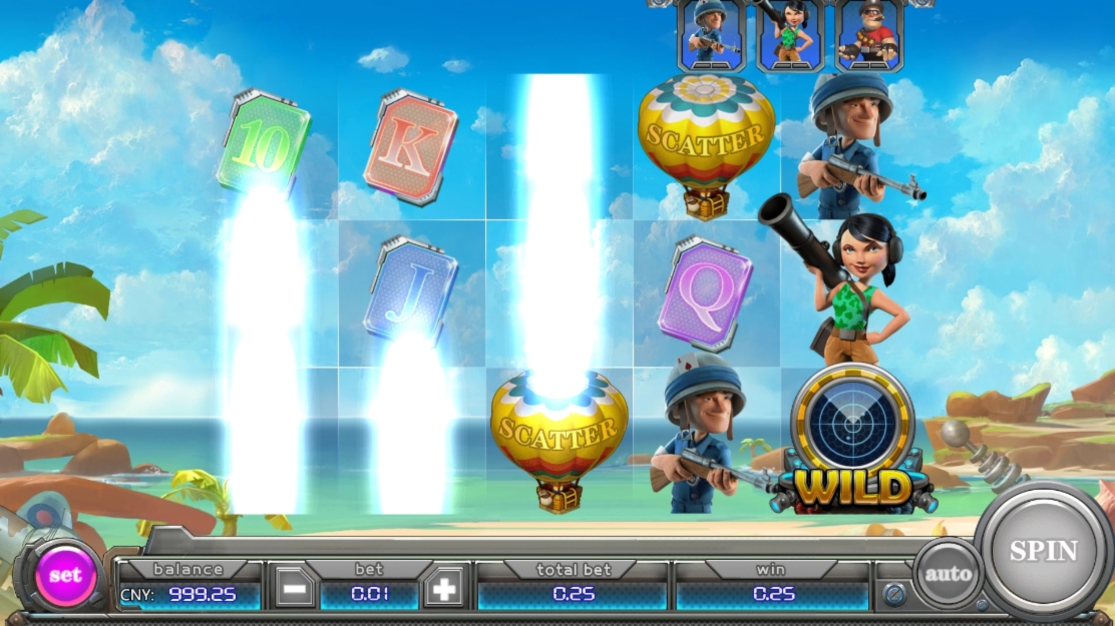 Win Money in Boom Beach Free Slot Game by Aiwin Games
