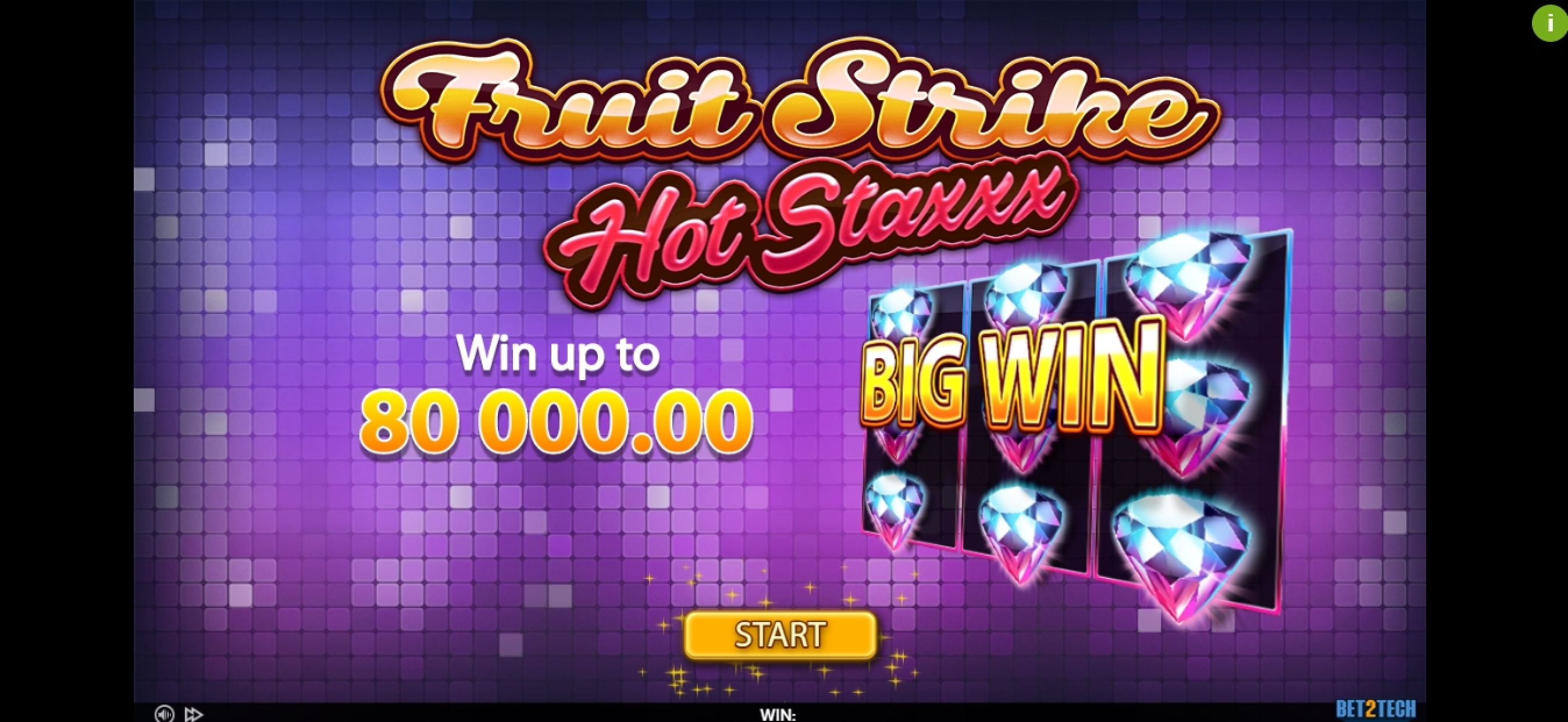 Play Fruit Strike: Hot Staxxx Free Casino Slot Game by Bet2Tech