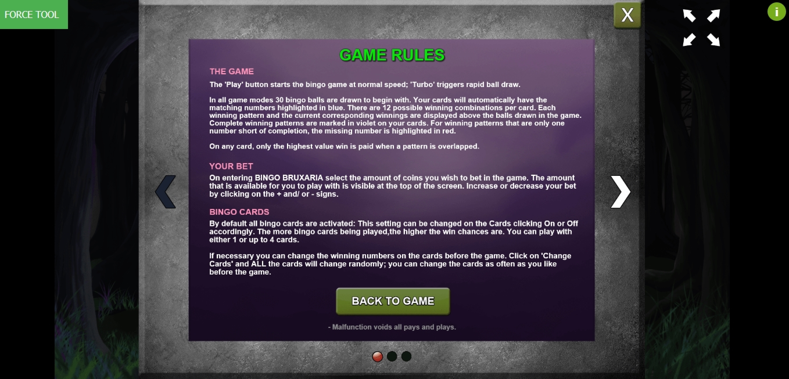 Info of Bingo Bruxaria Slot Game by Caleta Gaming
