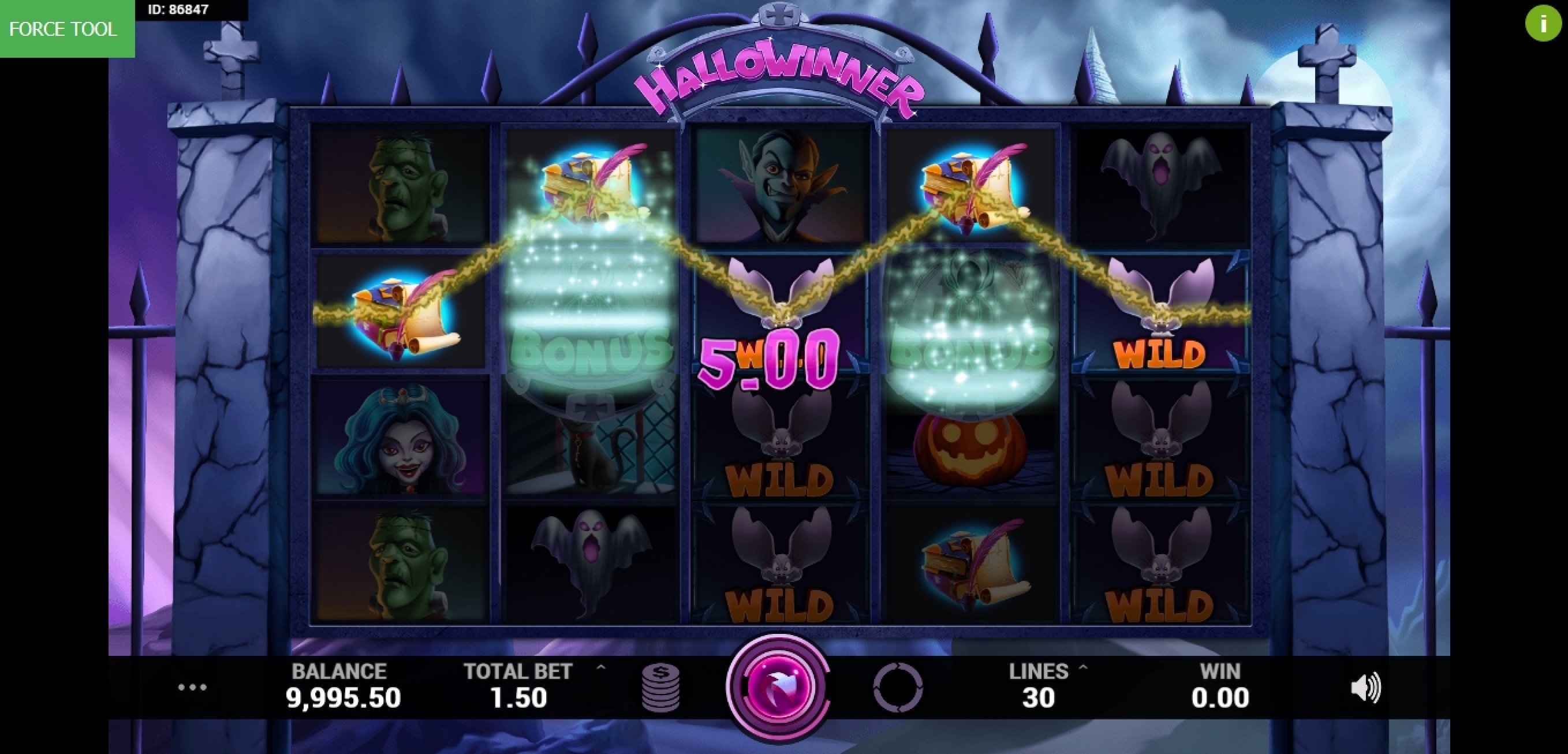 Win Money in Hallowinner Free Slot Game by Caleta Gaming