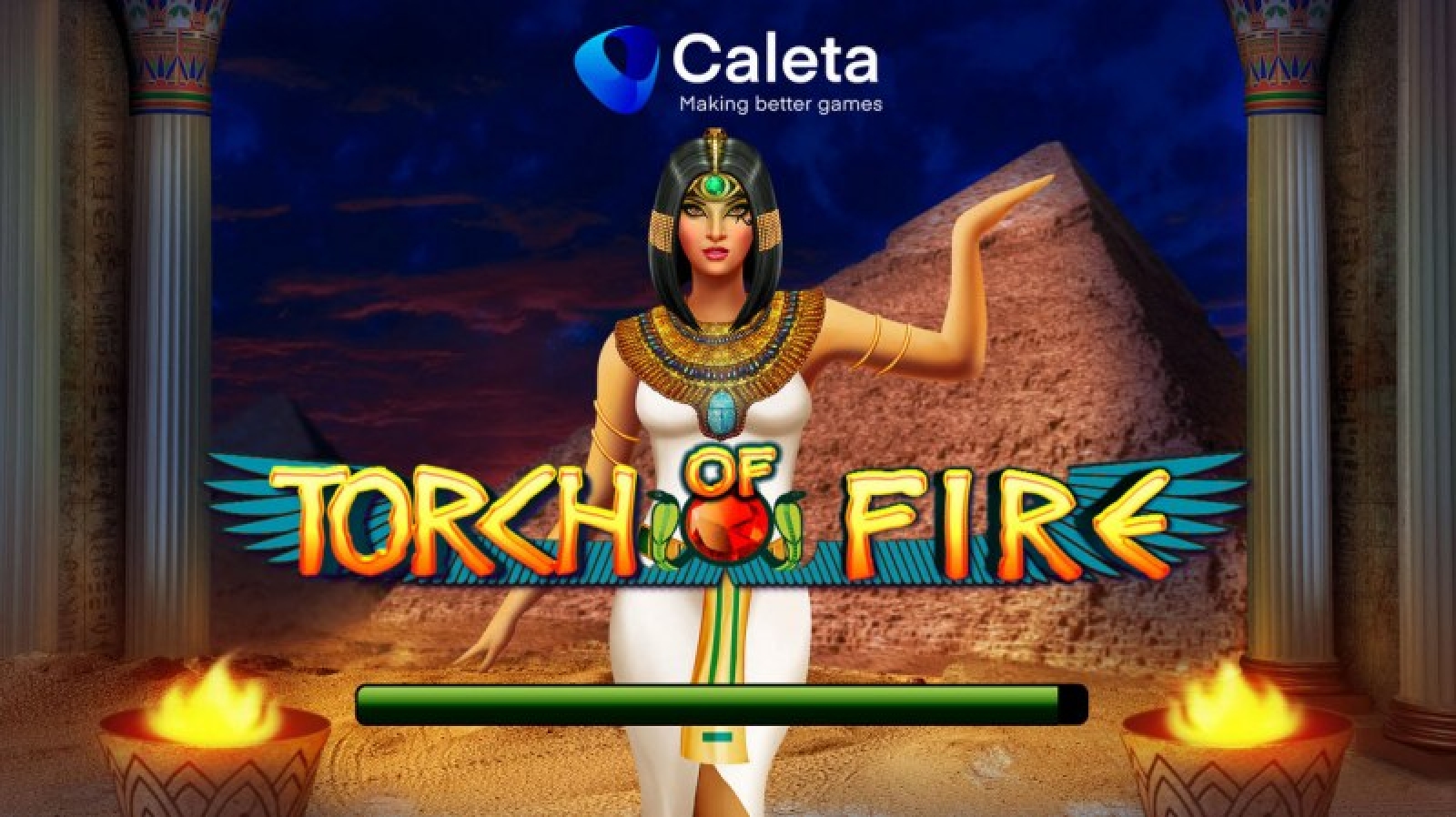 The Torch of Fire Online Slot Demo Game by Caleta Gaming