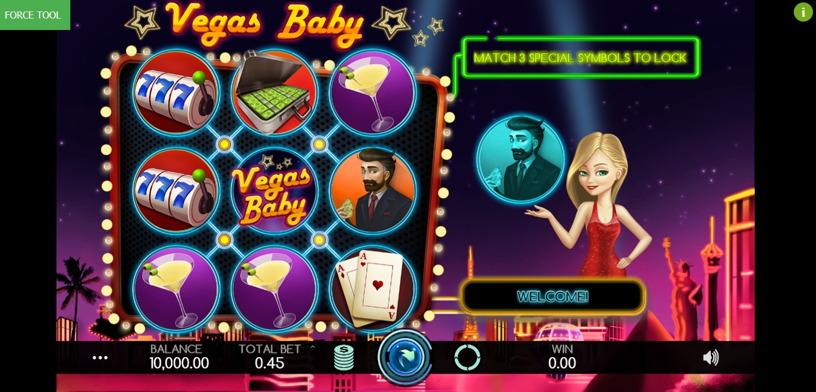 Reels in Vegas Baby Slot Game by Caleta Gaming