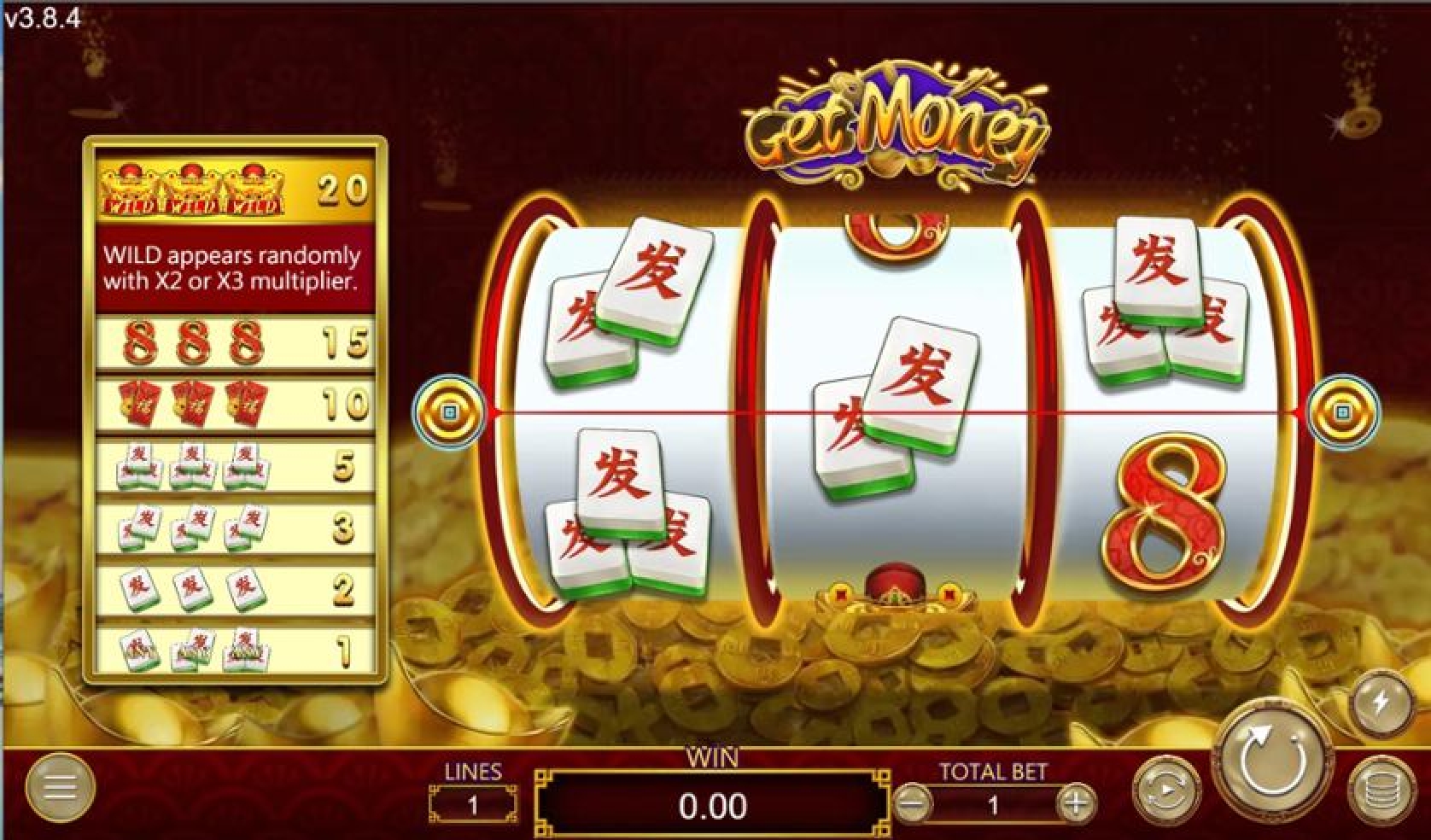 The Get Money Online Slot Demo Game by Dragoon Soft
