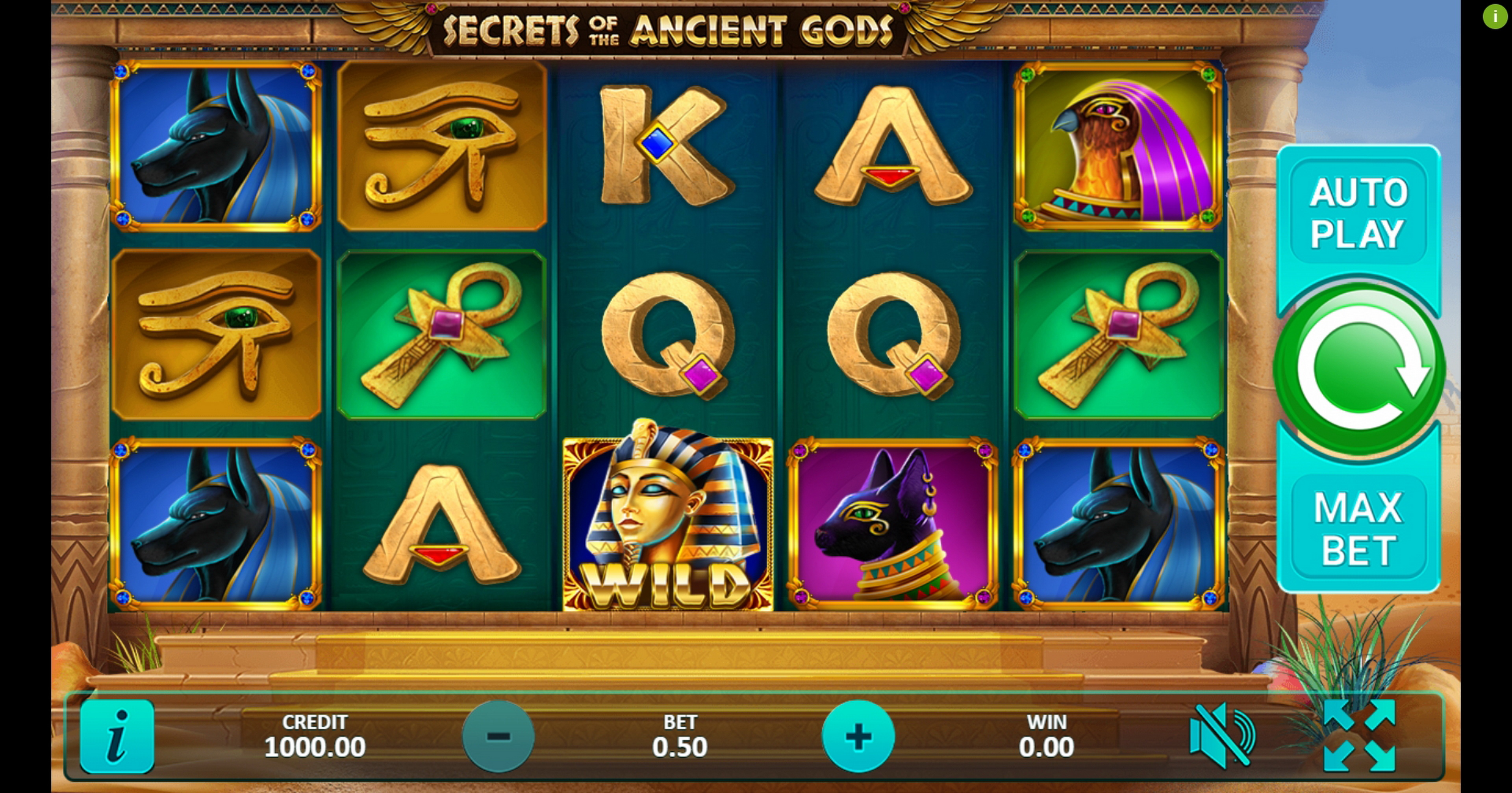 Reels in Secrets of the Ancient Gods Slot Game by Gamefish Global