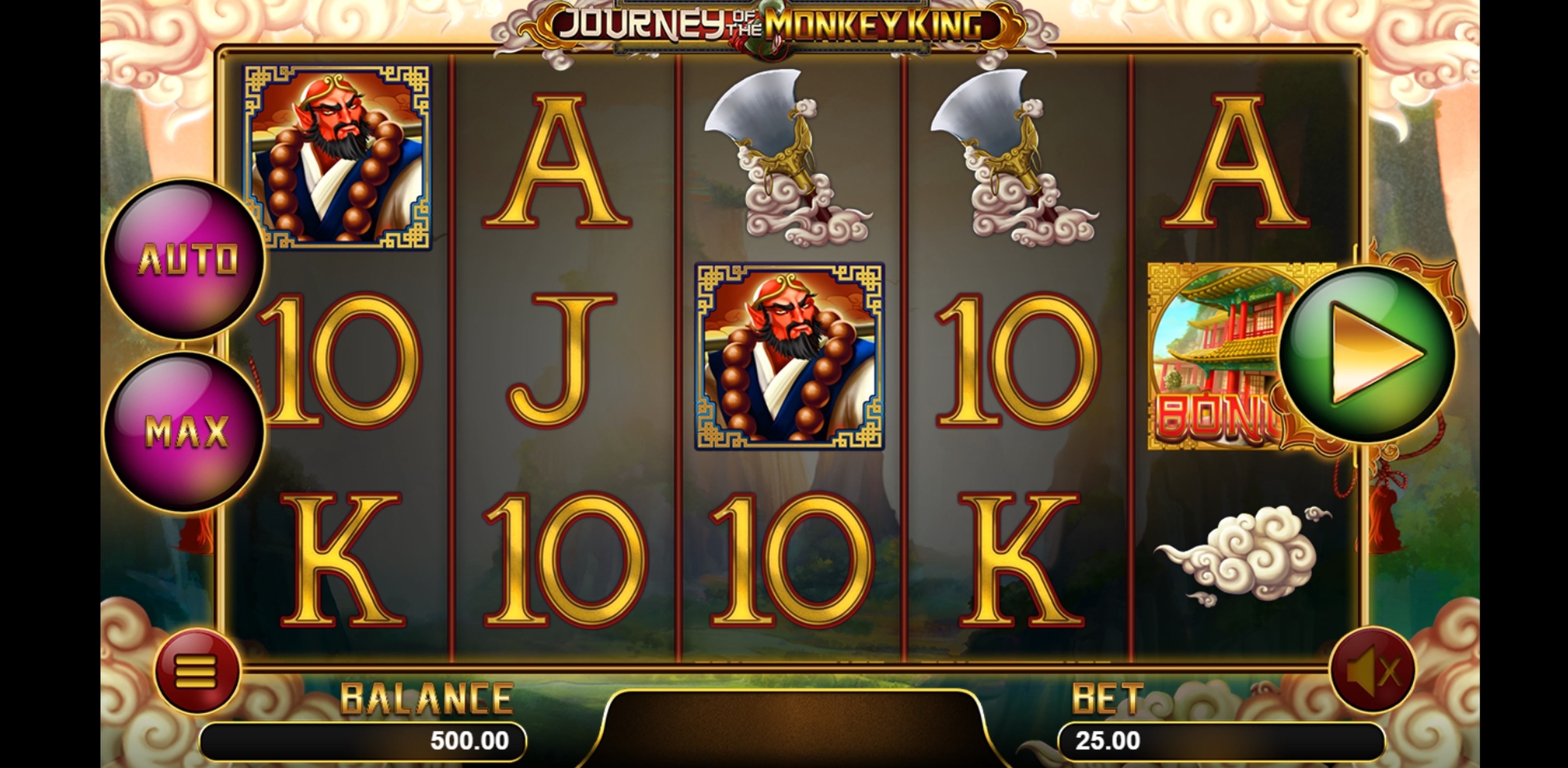 Reels in Journey Of The Monkey King Slot Game by Magma