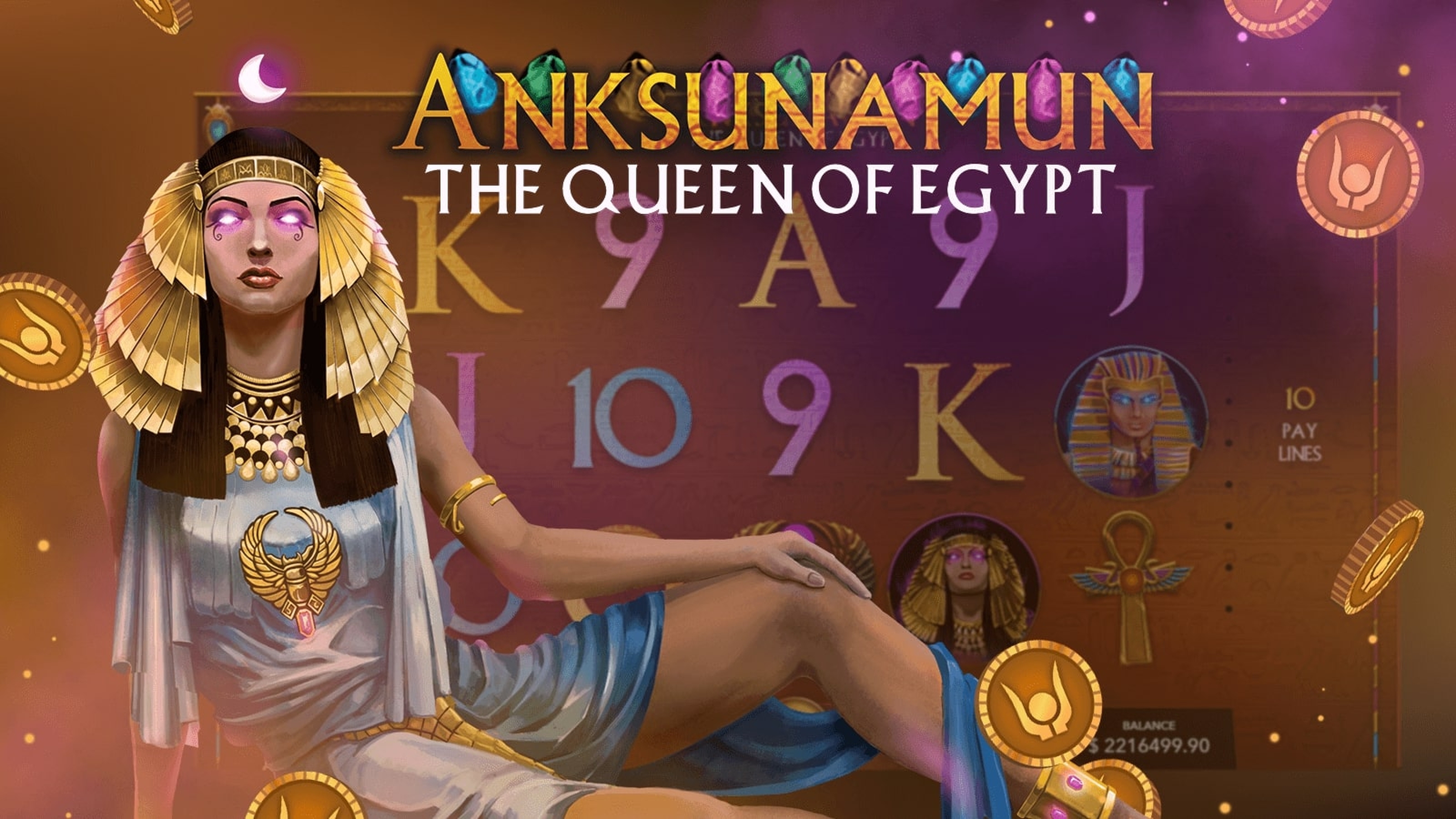 The Anksunamun Online Slot Demo Game by Mascot Gaming