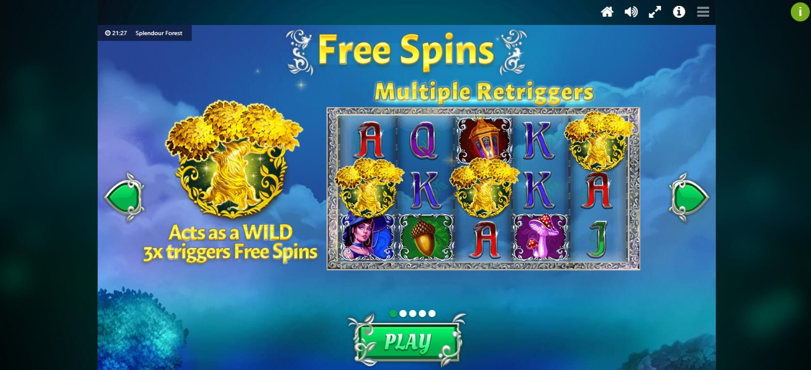 Play Splendour Forest Free Casino Slot Game by Max Win Gaming