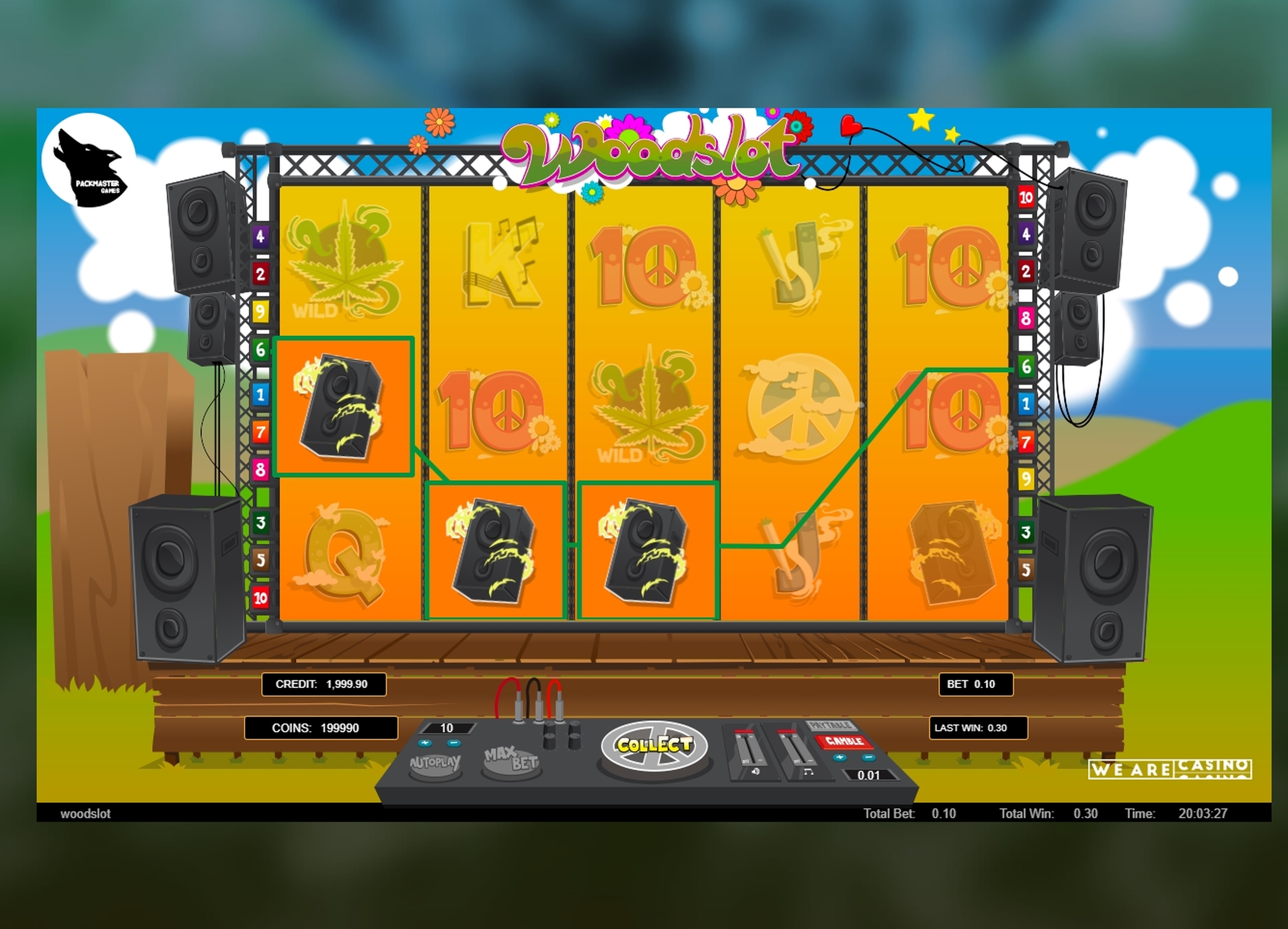 Win Money in Woodslot Free Slot Game by Packmaster Games