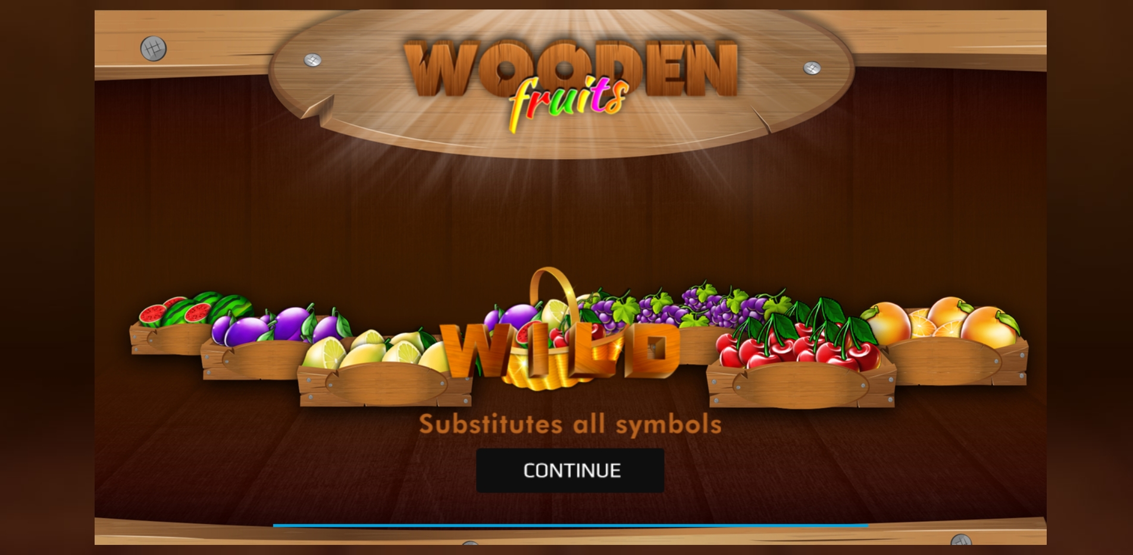 Play Wooden Fruits Free Casino Slot Game by Promatic Games