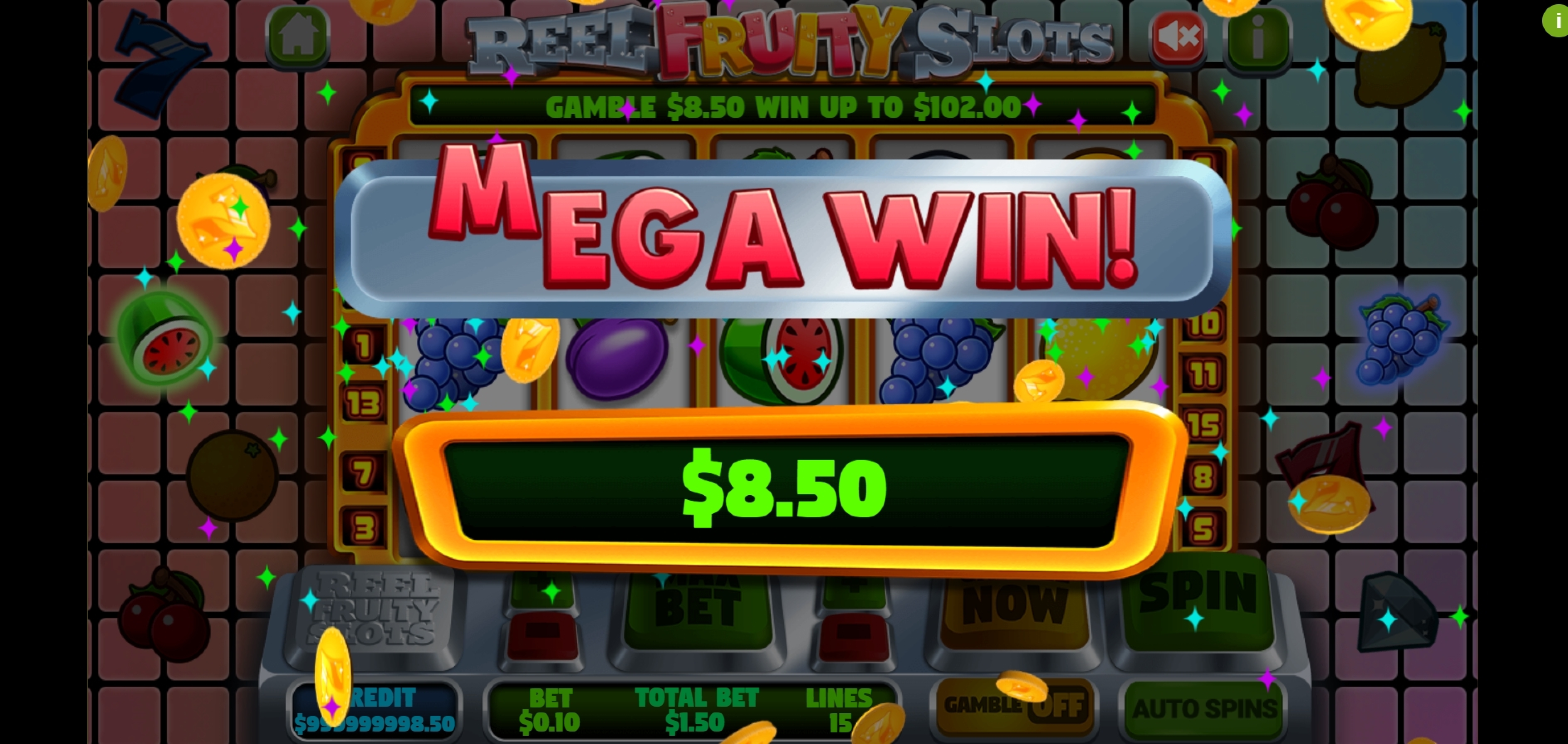 Win Money in Reel Fruity Slots Free Slot Game by Slot Factory