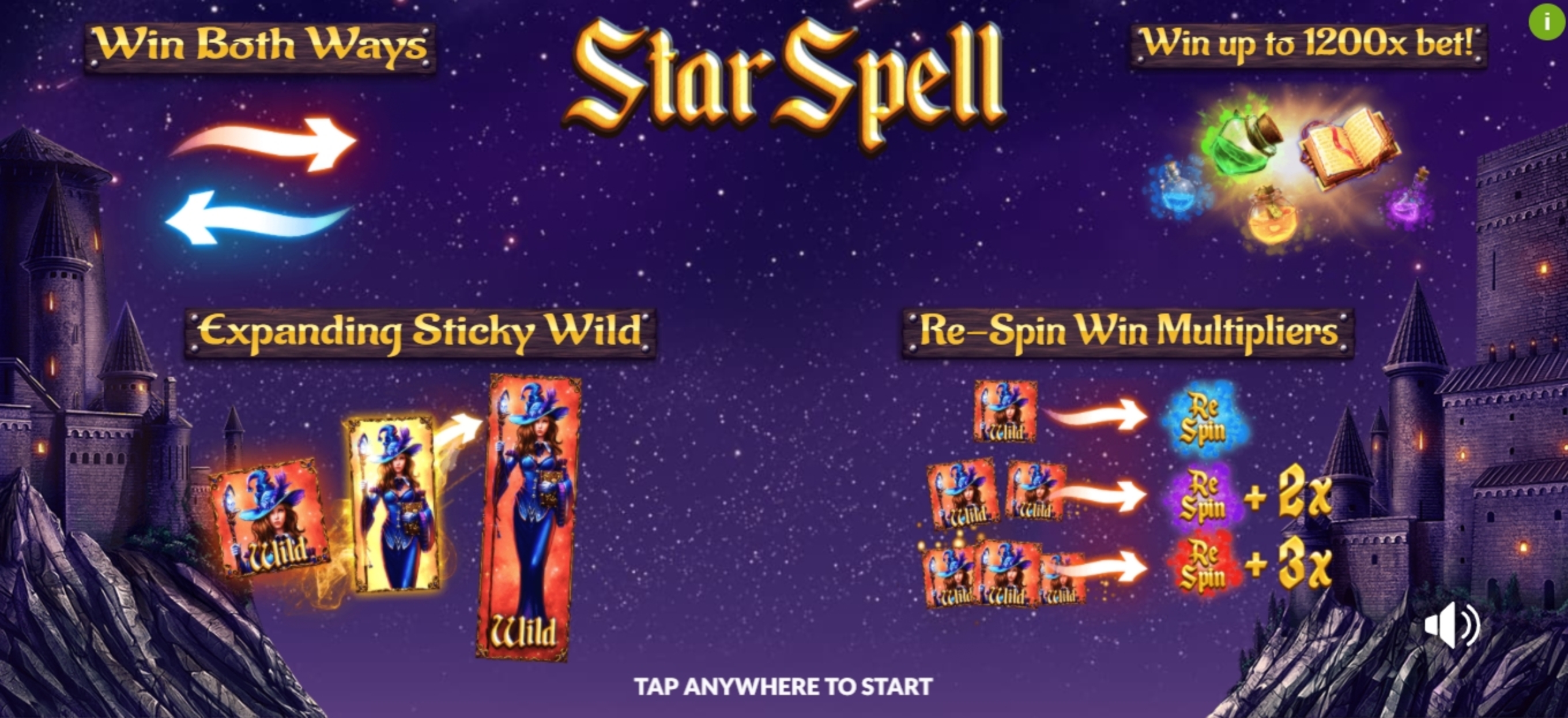 Play Star Spell Free Casino Slot Game by Slotmill