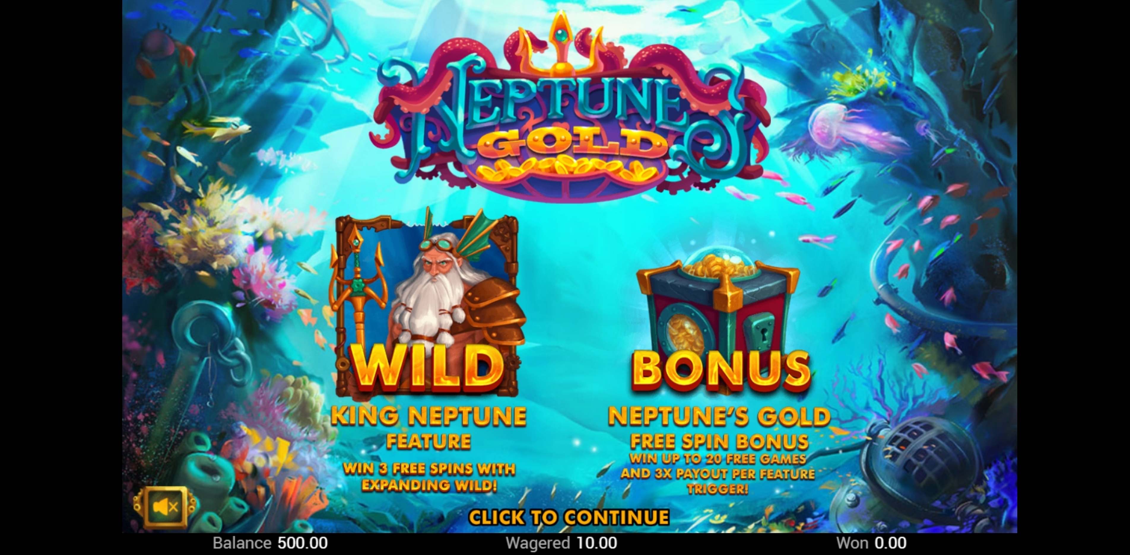 Play Neptunes Gold Free Casino Slot Game by Swintt