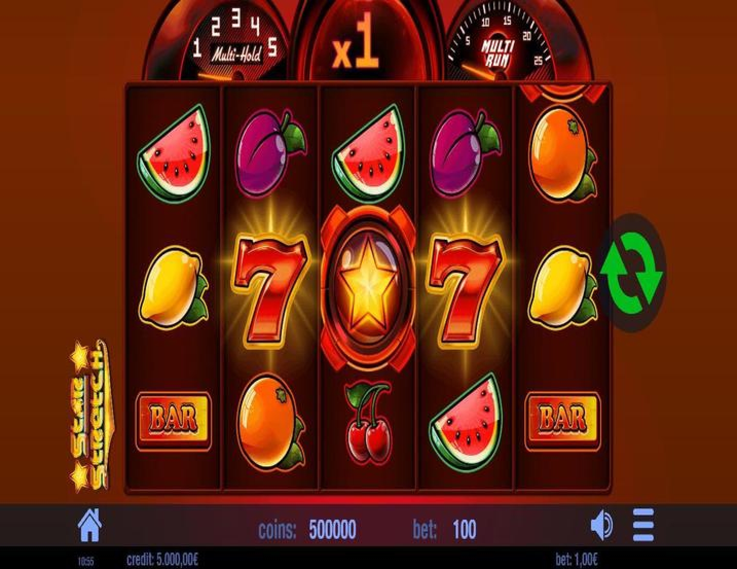 Win Money in Star Stretch Free Slot Game by Swintt