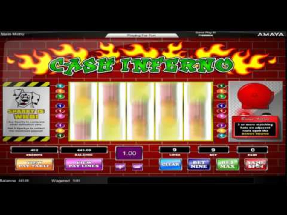 The Cash Inferno Online Slot Demo Game by Amaya