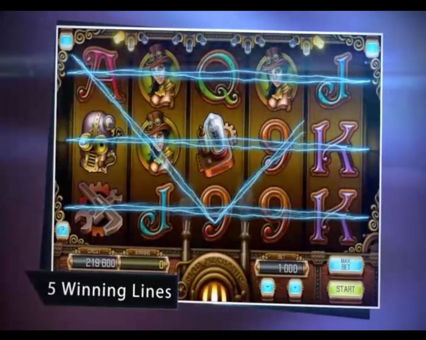 The Mad Mechanic Deluxe Online Slot Demo Game by Apollo Games