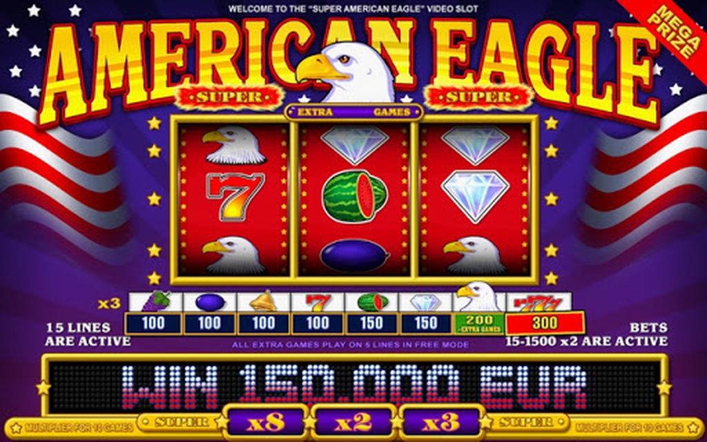 The Super American Eagle Online Slot Demo Game by Belatra Games