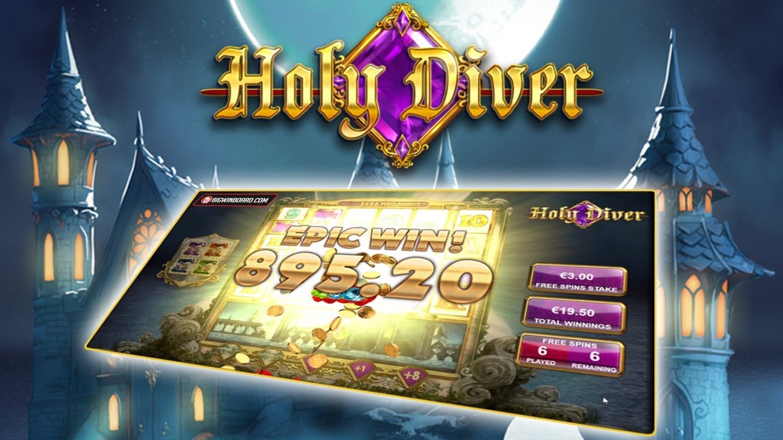 The Holy Diver Online Slot Demo Game by Big Time Gaming