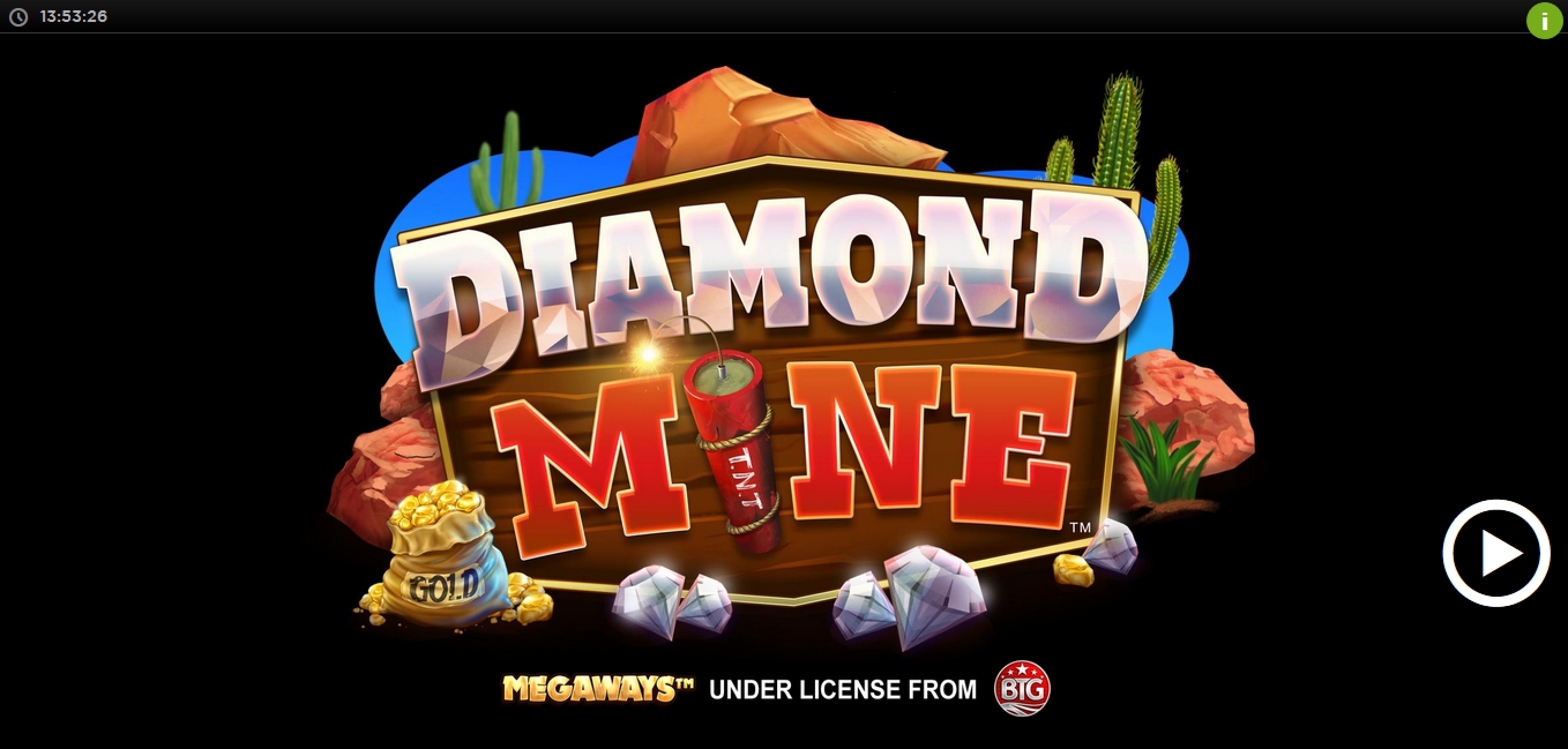 Play Diamond Mine Extra Gold Megaways Free Casino Slot Game by Blueprint Gaming
