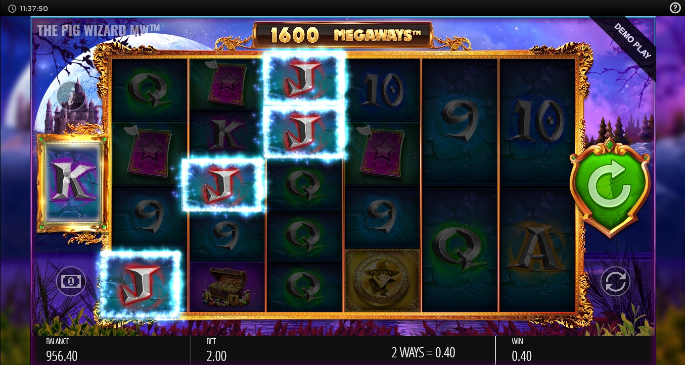 Win Money in Pig Wizard Megaways Free Slot Game by Blueprint Gaming