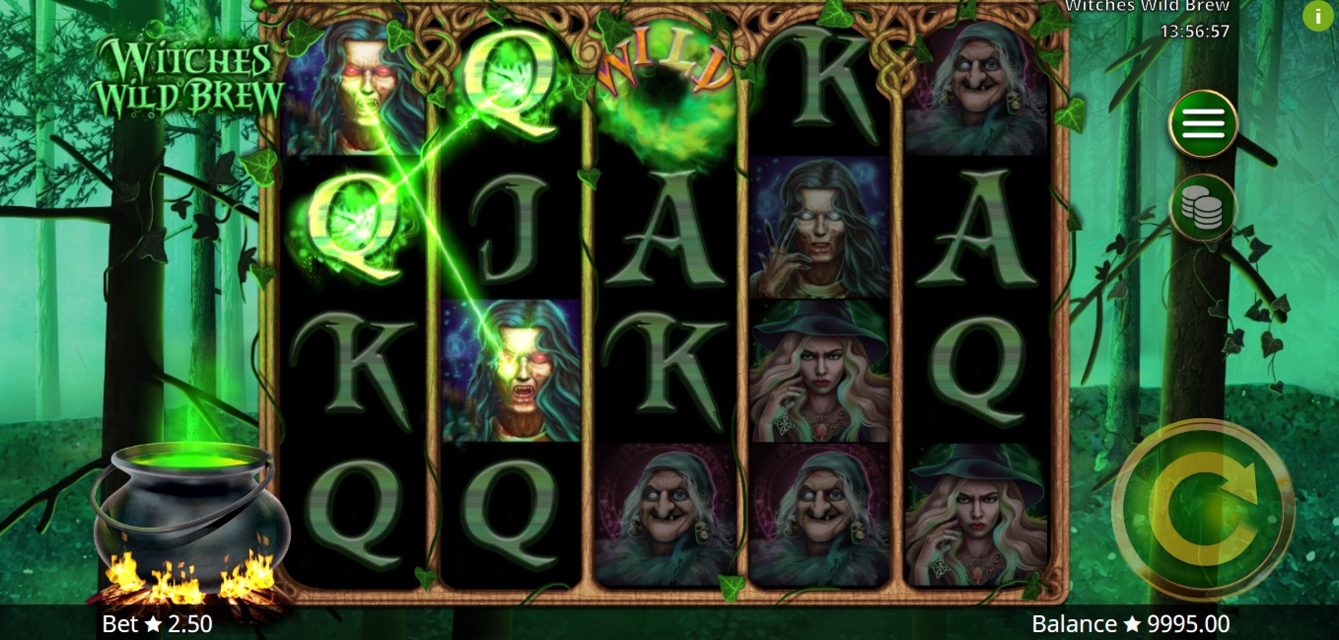 Win Money in Witches Wild Brew Free Slot Game by Booming Games