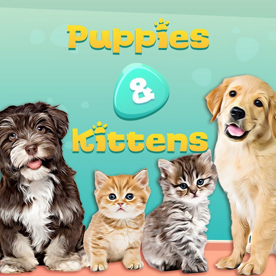 The Puppies and Kittens Online Slot Demo Game by Capecod Gaming