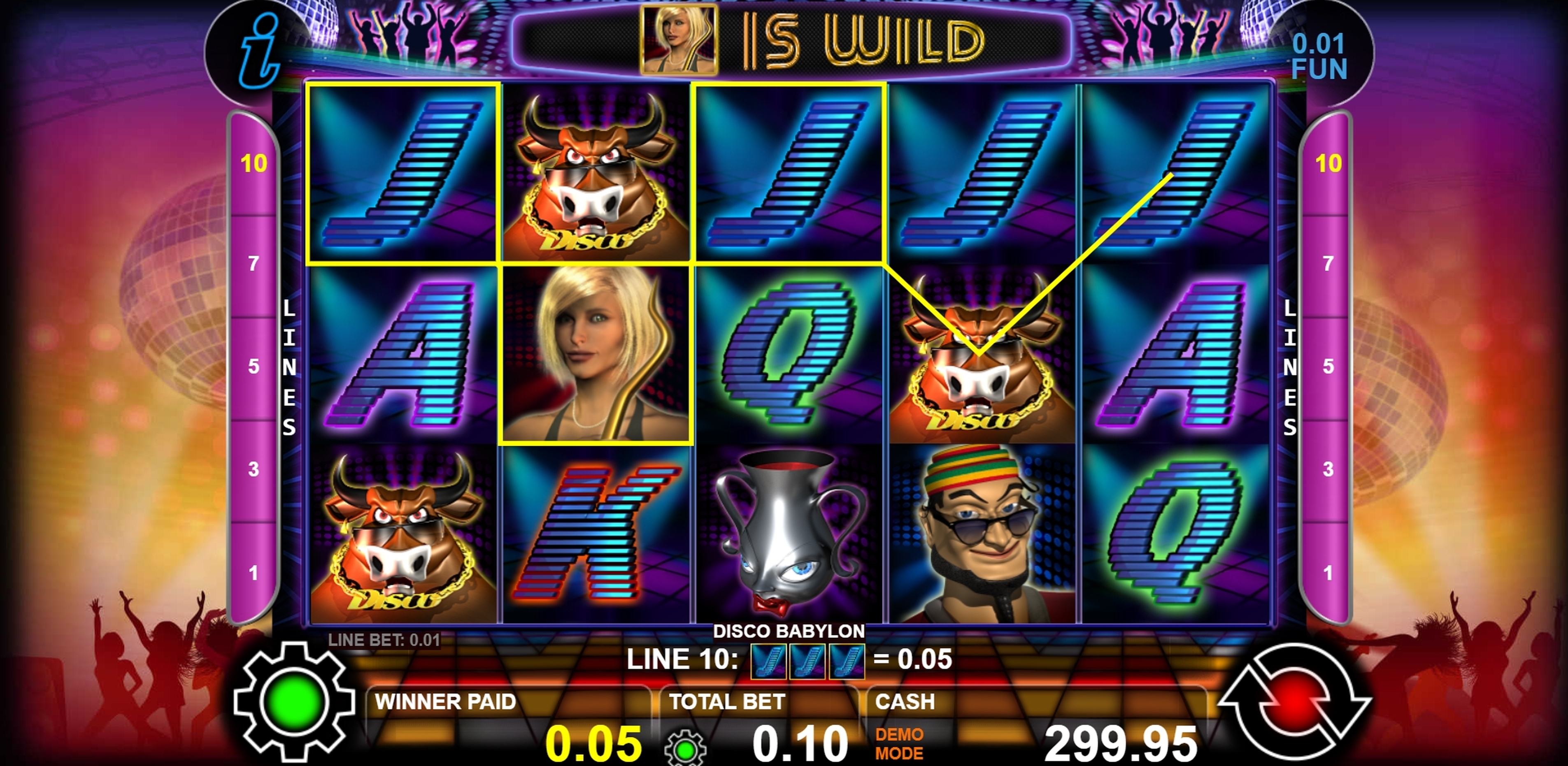 Win Money in Disco Babylon Free Slot Game by casino technology