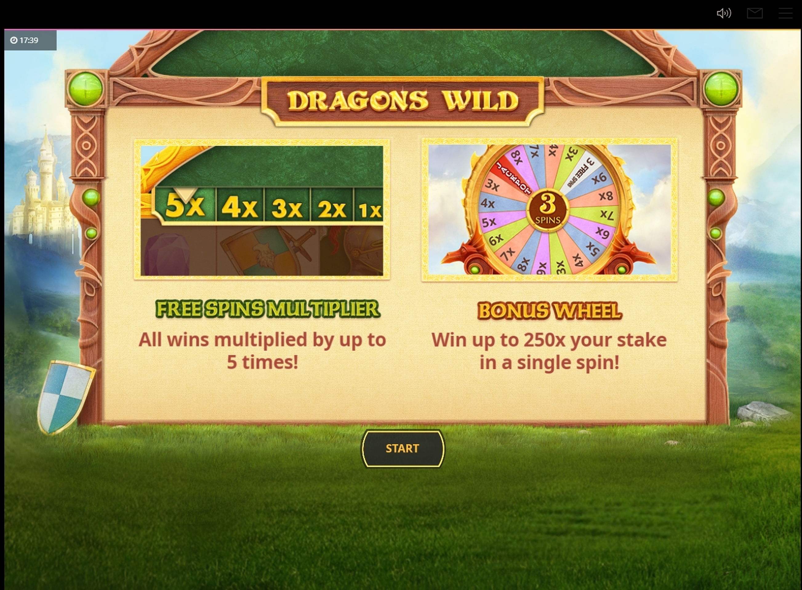 Play Dragons Wild Free Casino Slot Game by Cayetano Gaming