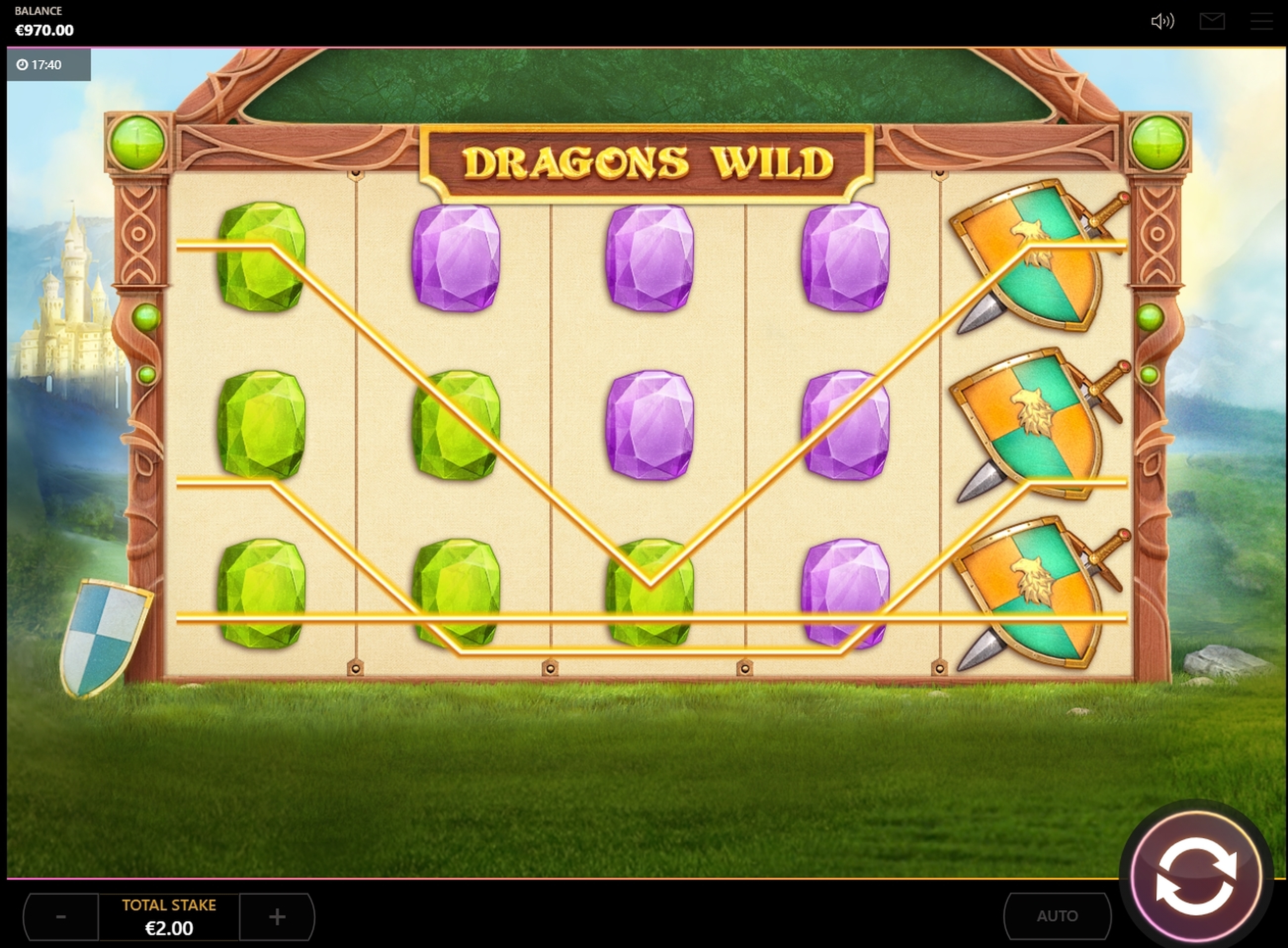 Win Money in Dragons Wild Free Slot Game by Cayetano Gaming