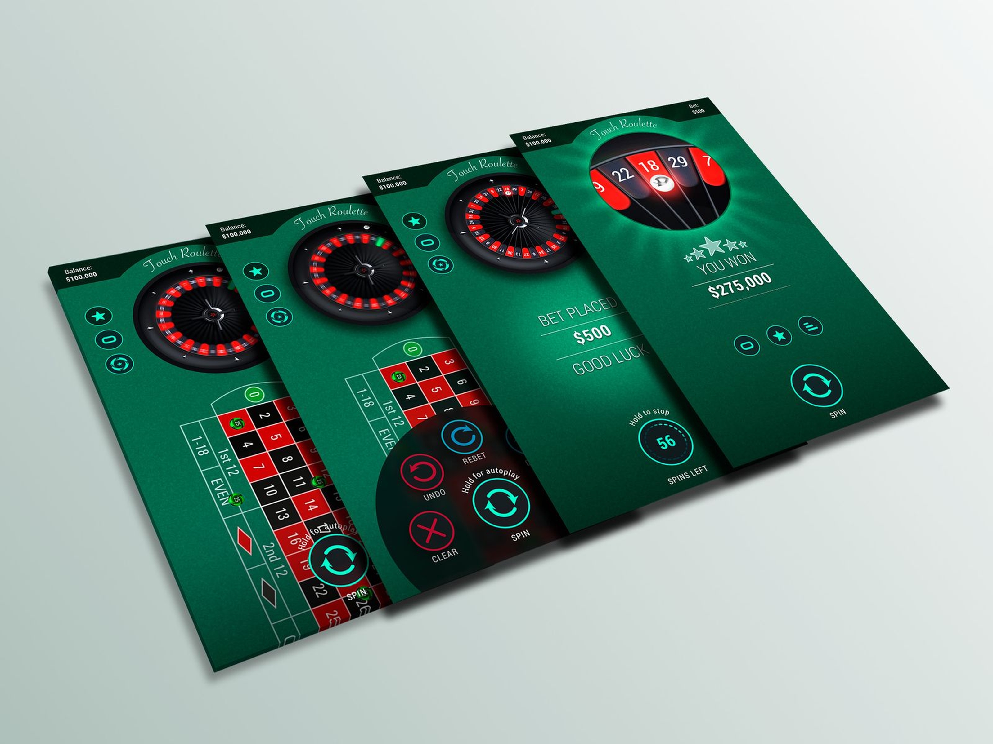 The Roulette (Concept Gaming) Online Slot Demo Game by Concept Gaming