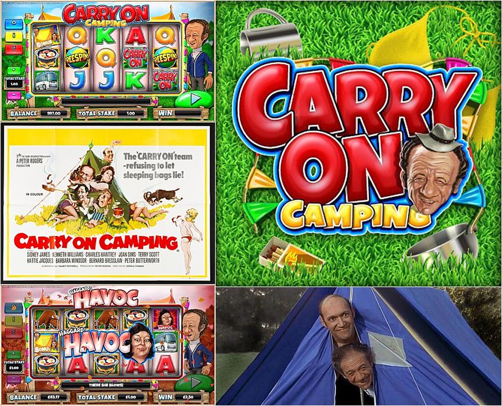 The Carry On Camping Online Slot Demo Game by CORE Gaming