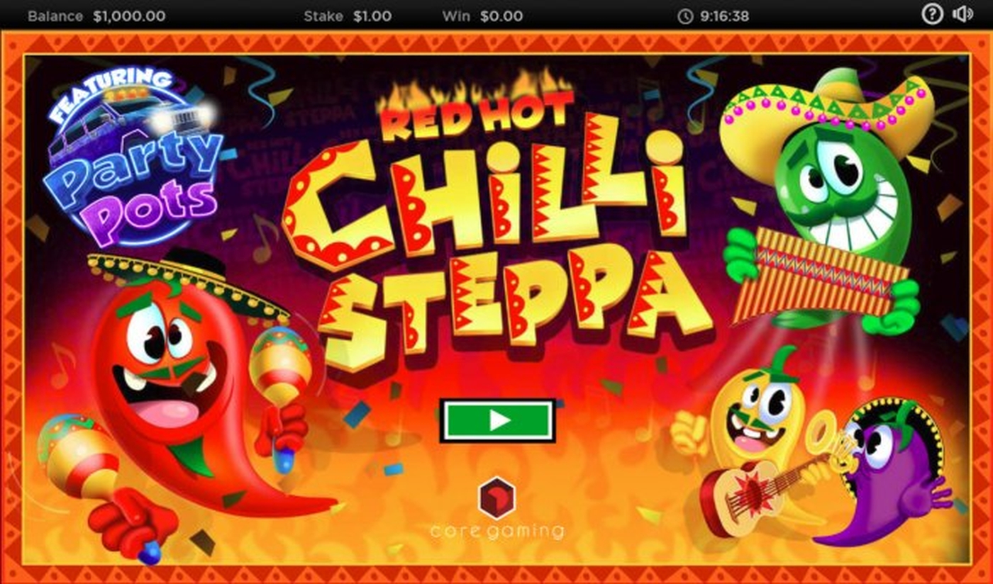 The Red Hot Chilli Steppa Online Slot Demo Game by CORE Gaming