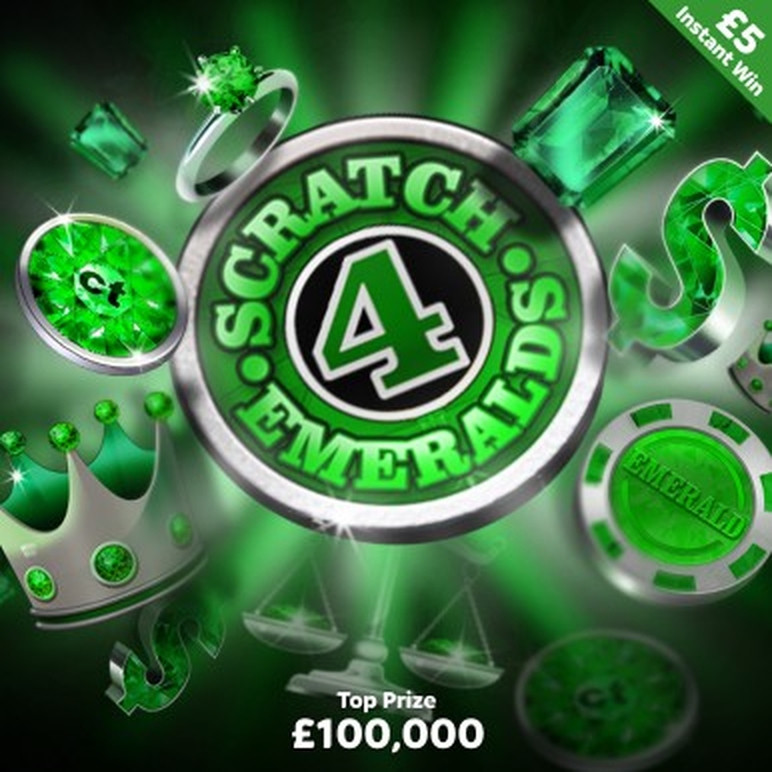 The Scratch 4 Emeralds Online Slot Demo Game by CORE Gaming