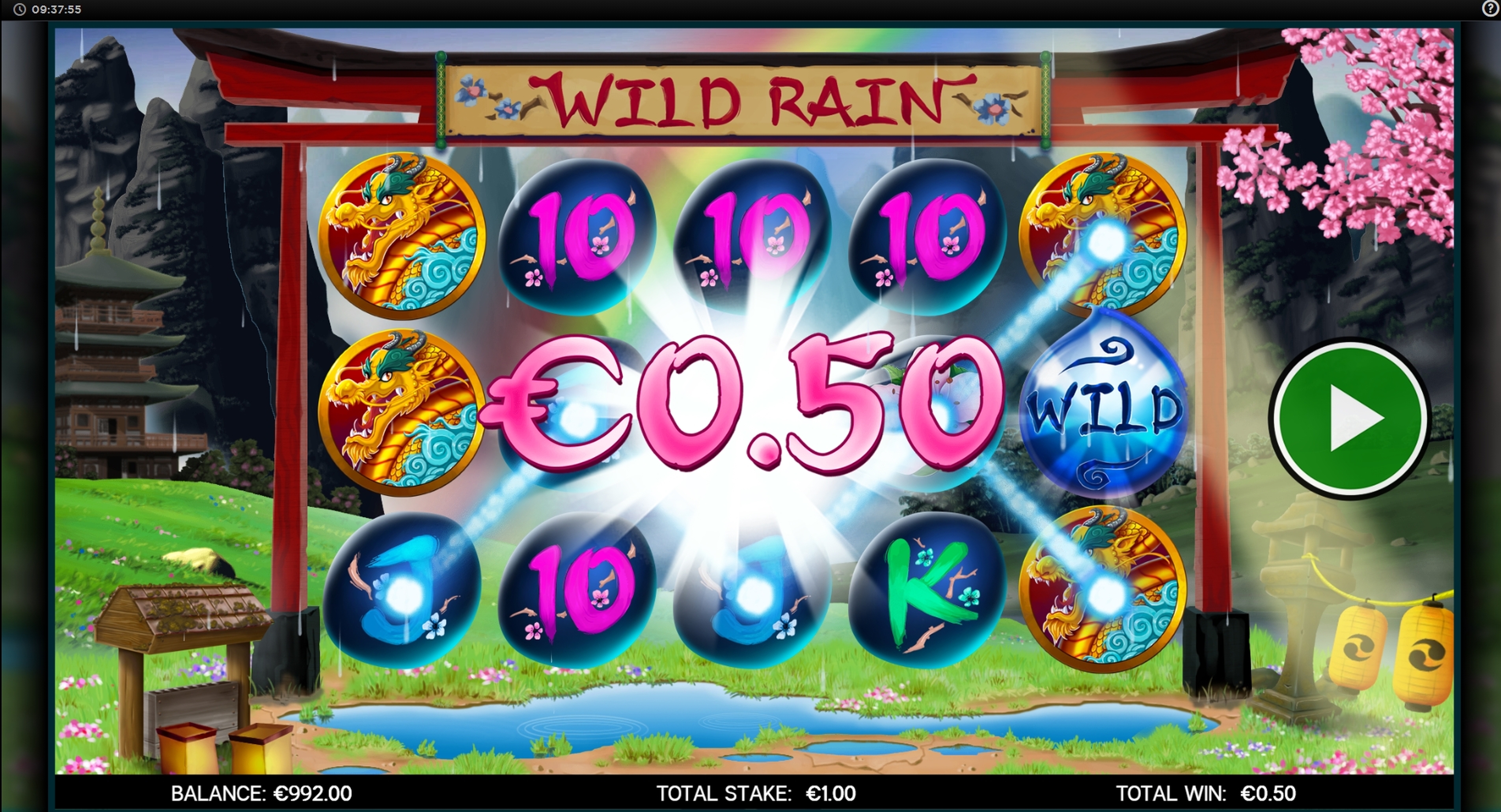 Win Money in Wild Rain Free Slot Game by CORE Gaming