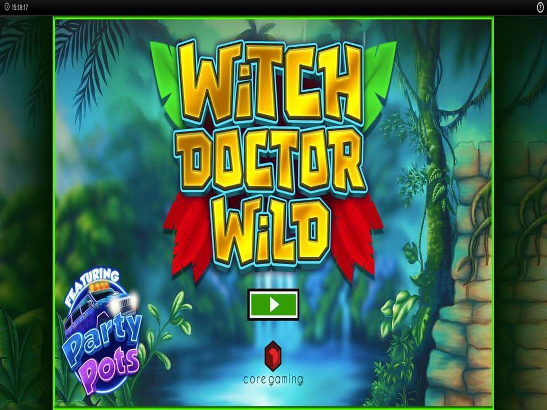 The Witch Doctor Wild Online Slot Demo Game by CORE Gaming