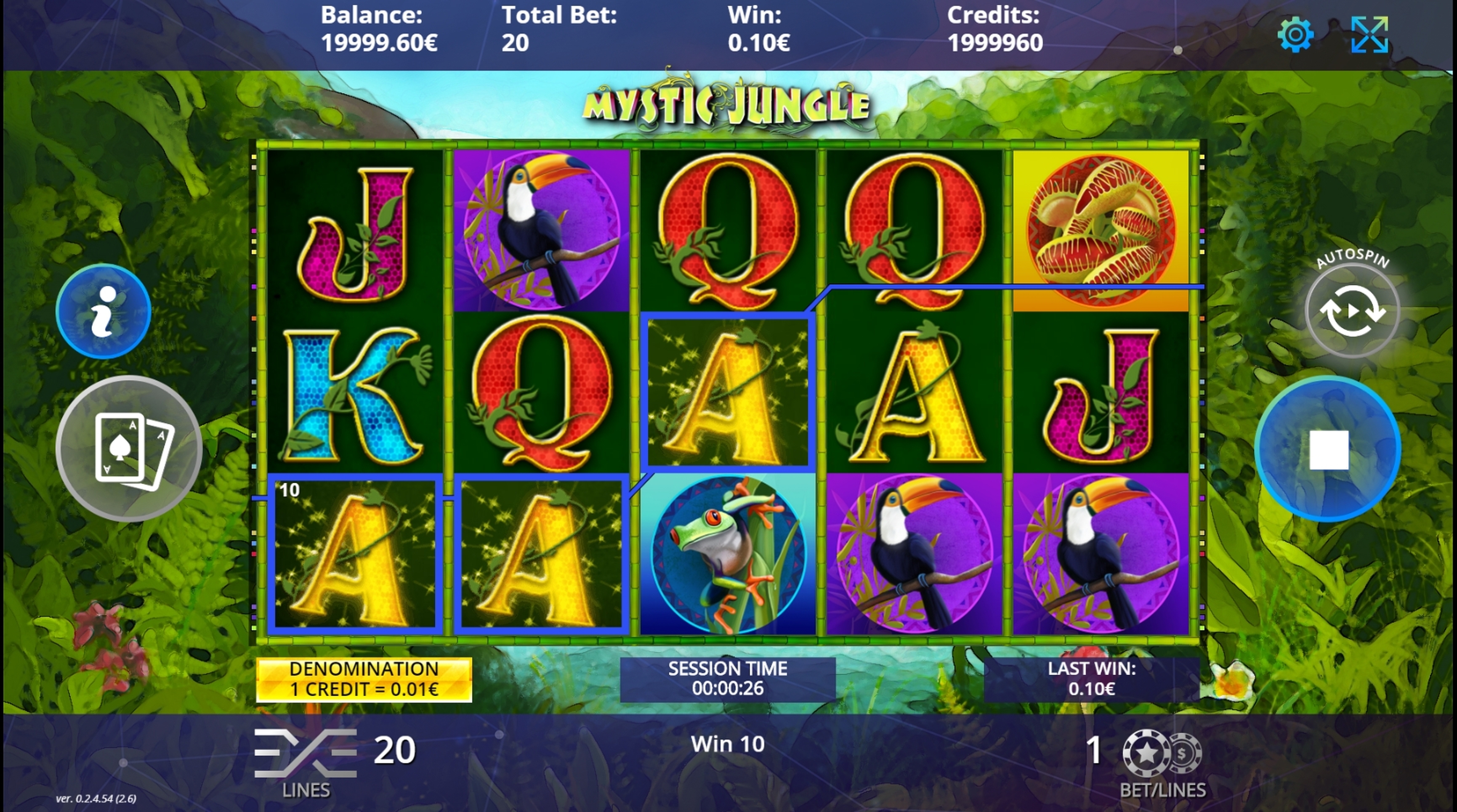 Win Money in Mystic Jungle Free Slot Game by DLV