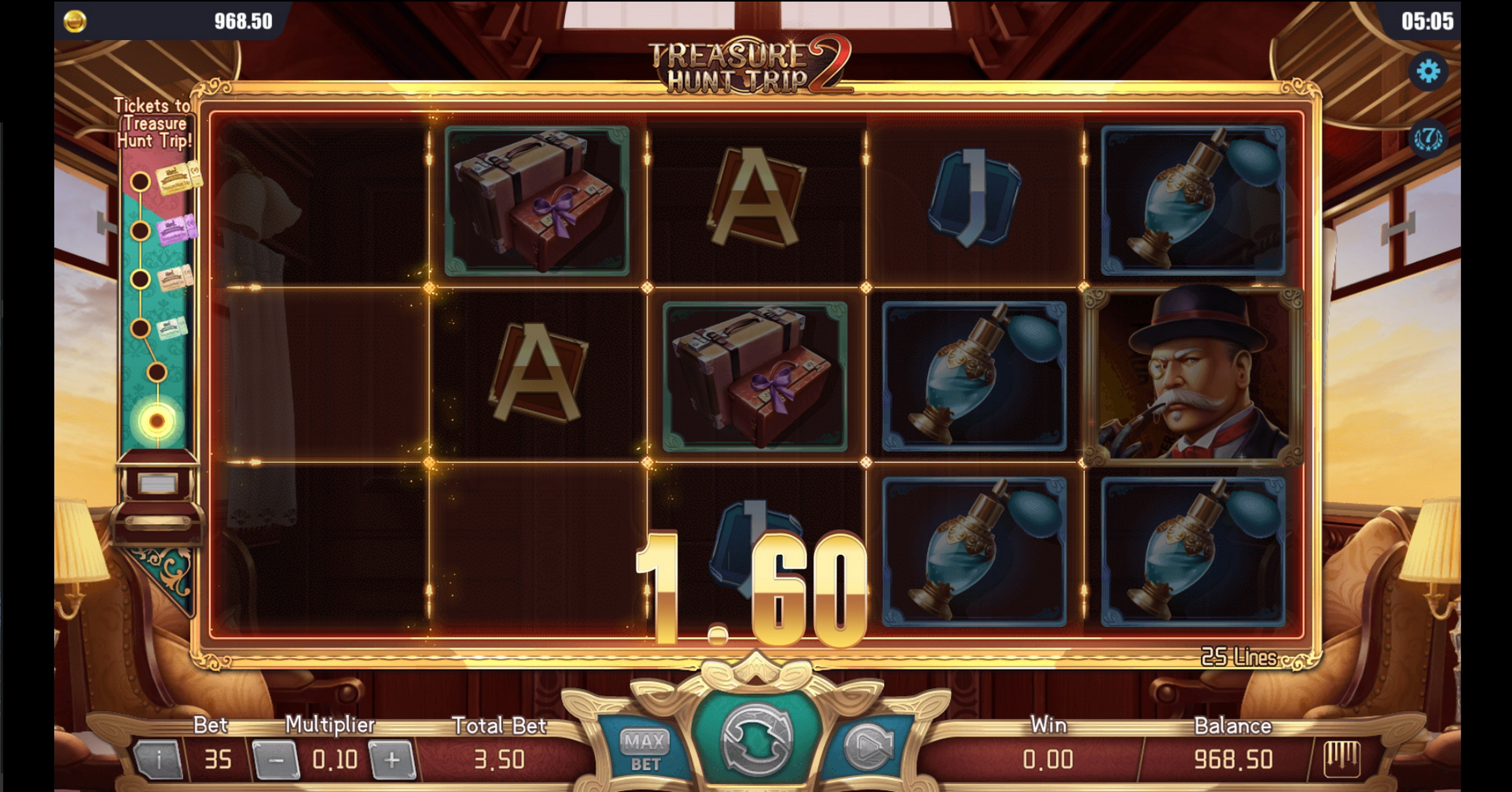 Win Money in Treasure Hunt Trip 2 Free Slot Game by Dreamtech Gaming