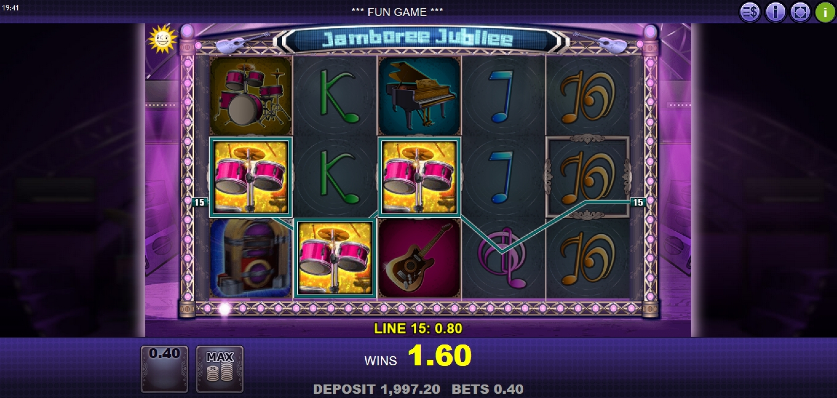 Win Money in Jamboree Jubilee Free Slot Game by edict