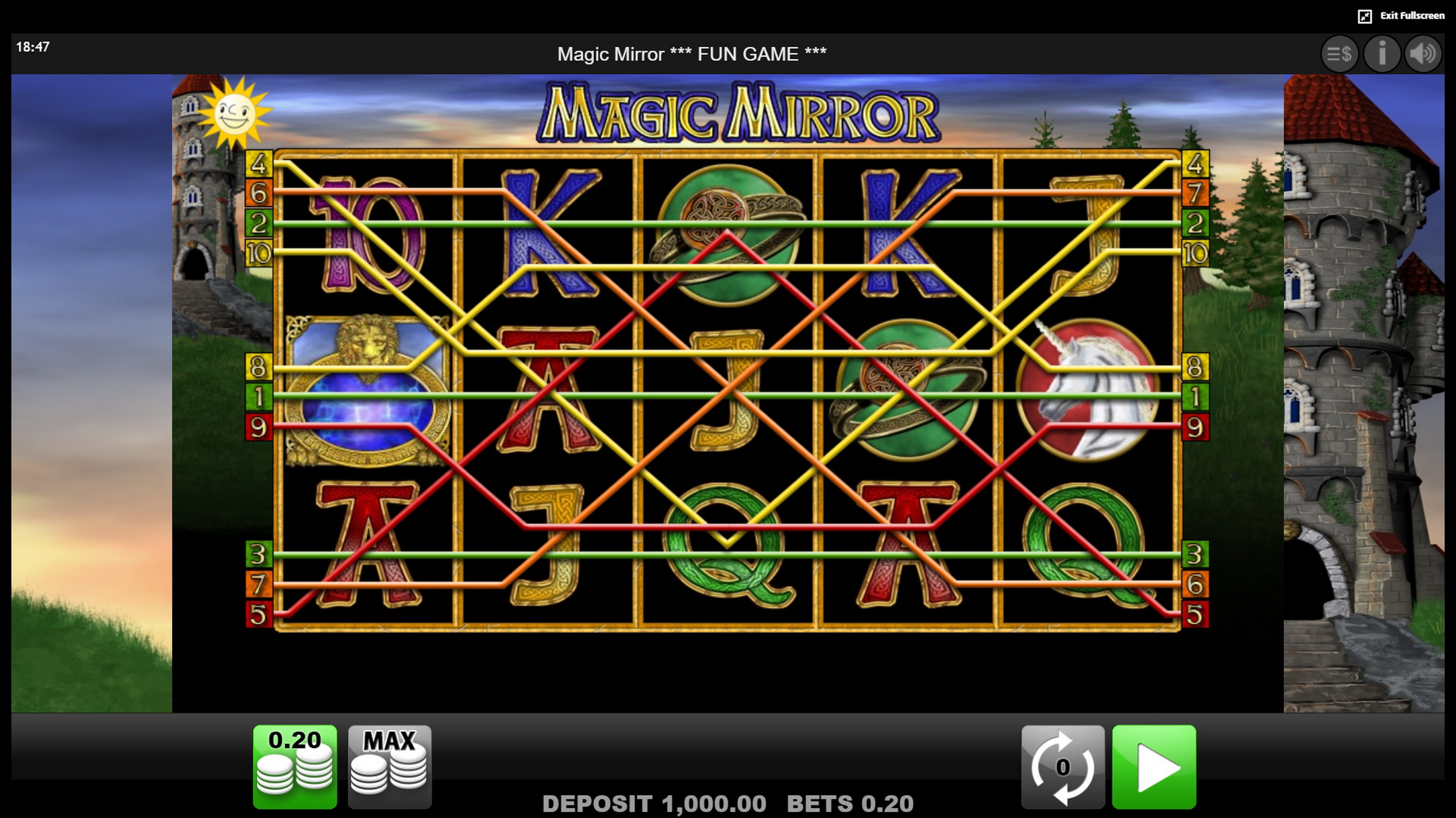 Play Magic Mirror Free Casino Slot Game by edict