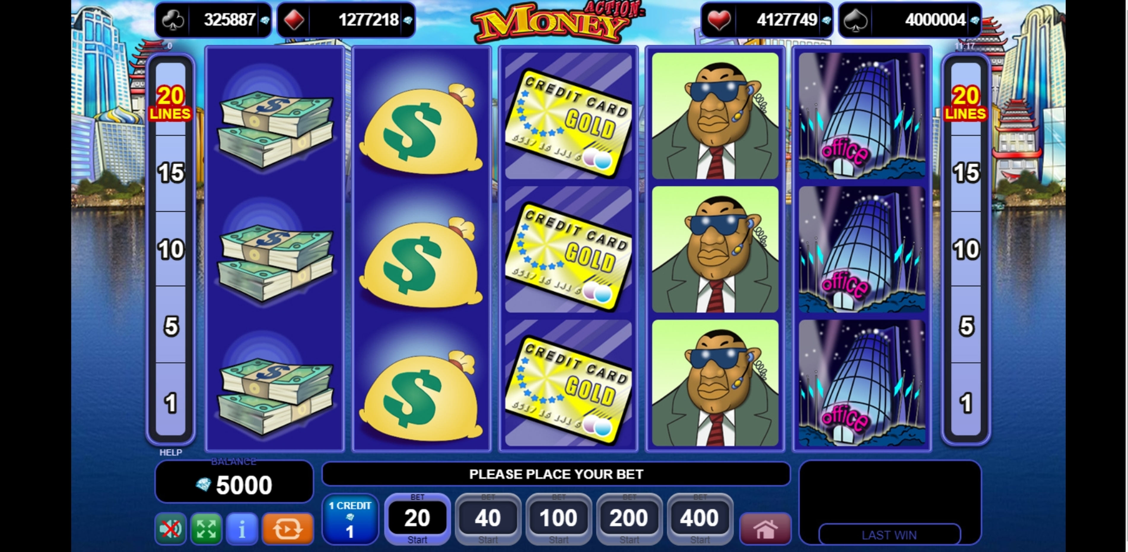 Reels in Action Money Slot Game by EGT