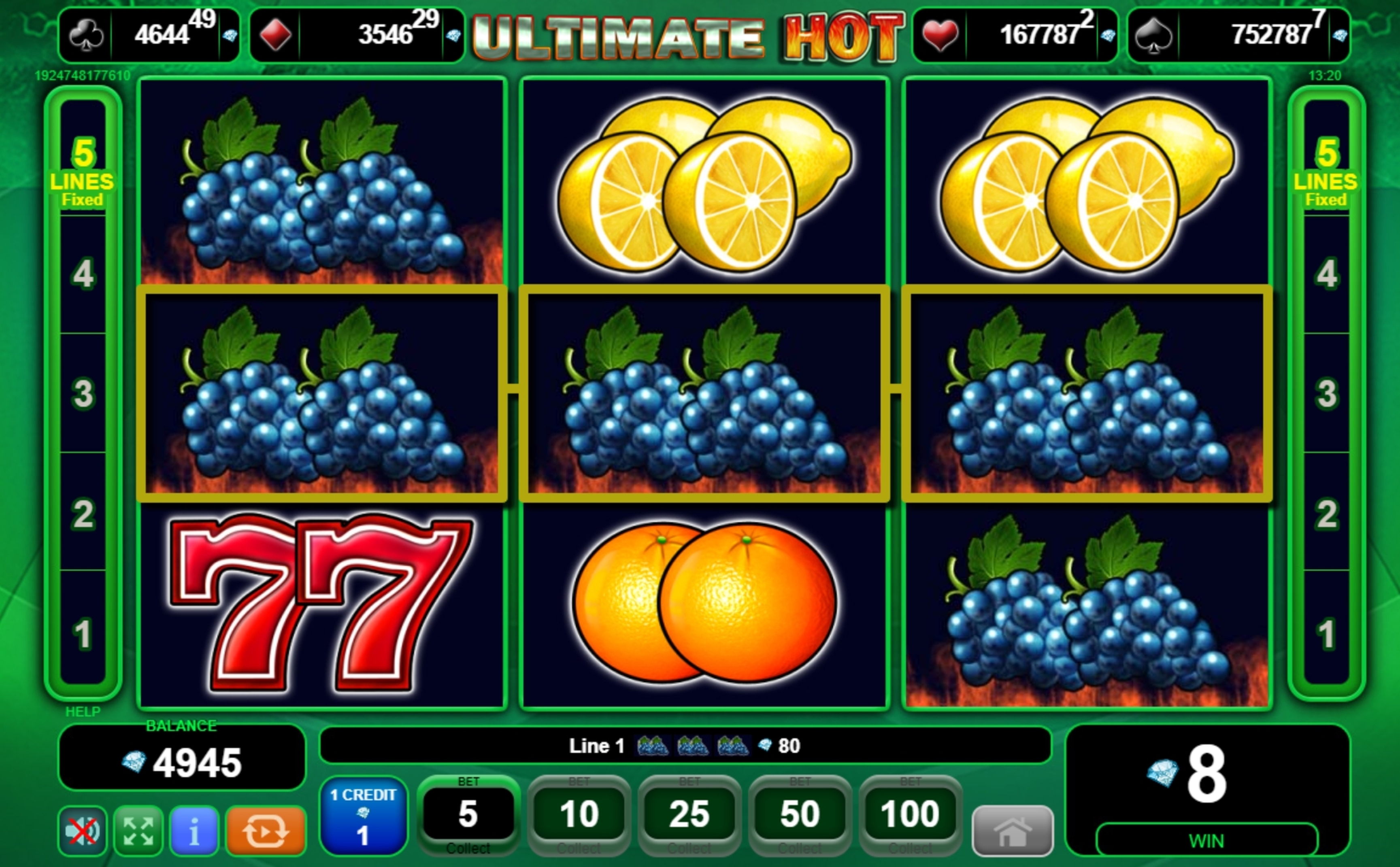 Win Money in Ultimate Hot Free Slot Game by EGT