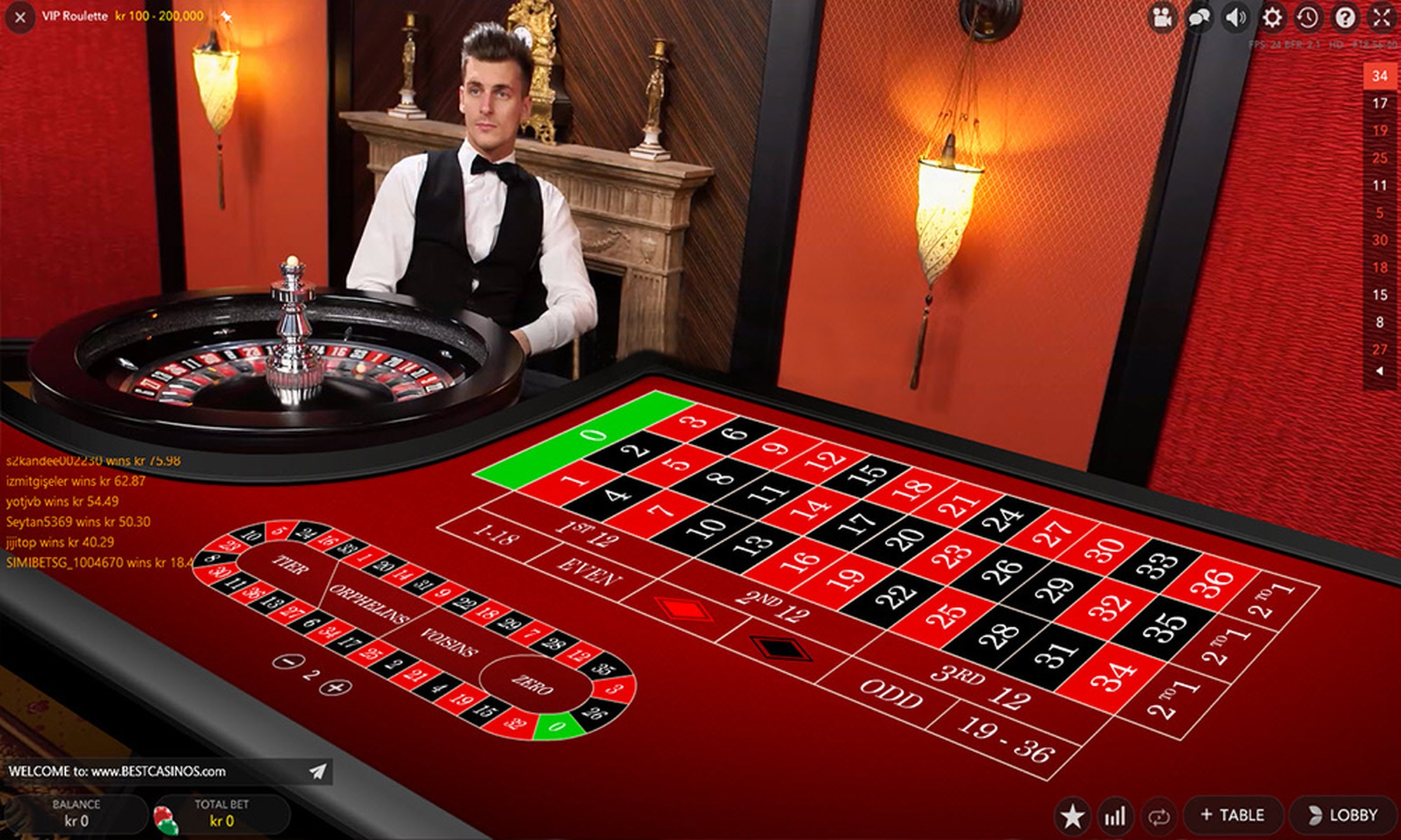 The Vip Roulette Live Casino (Evolution Gaming) Online Slot Demo Game by Evolution Gaming