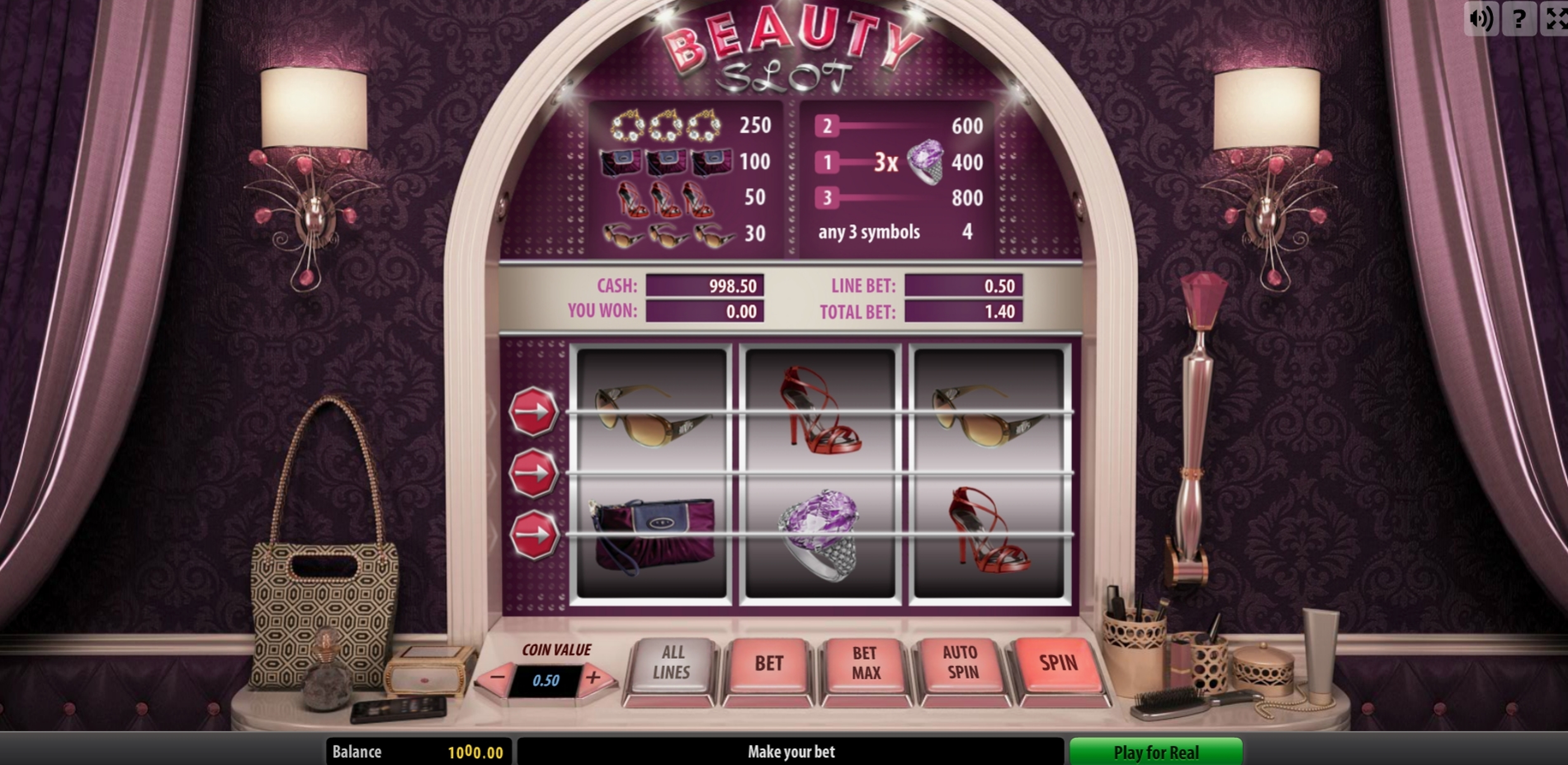 Reels in Beauty Slot Slot Game by Fugaso