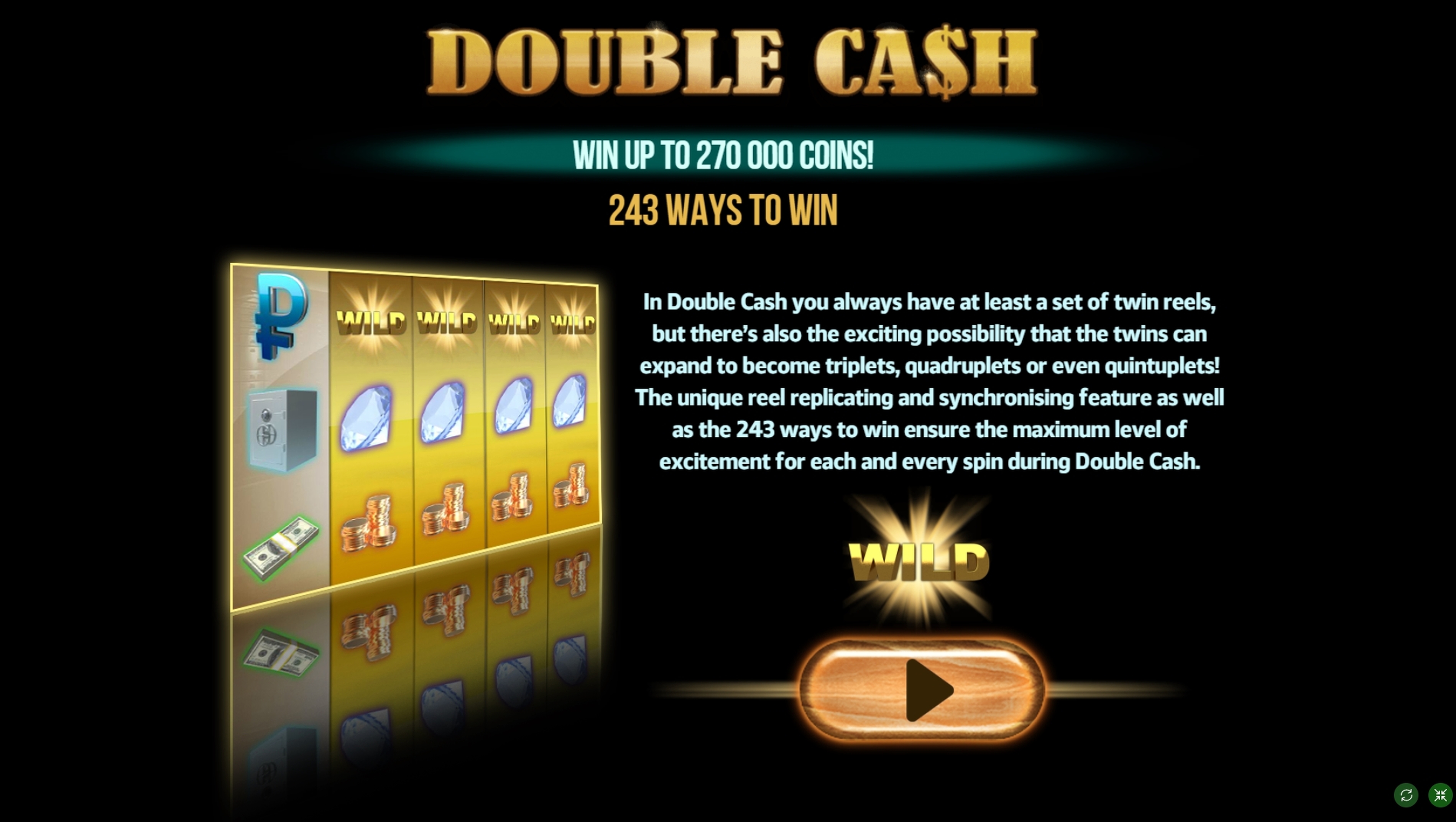 Play Double Cash Free Casino Slot Game by Fugaso