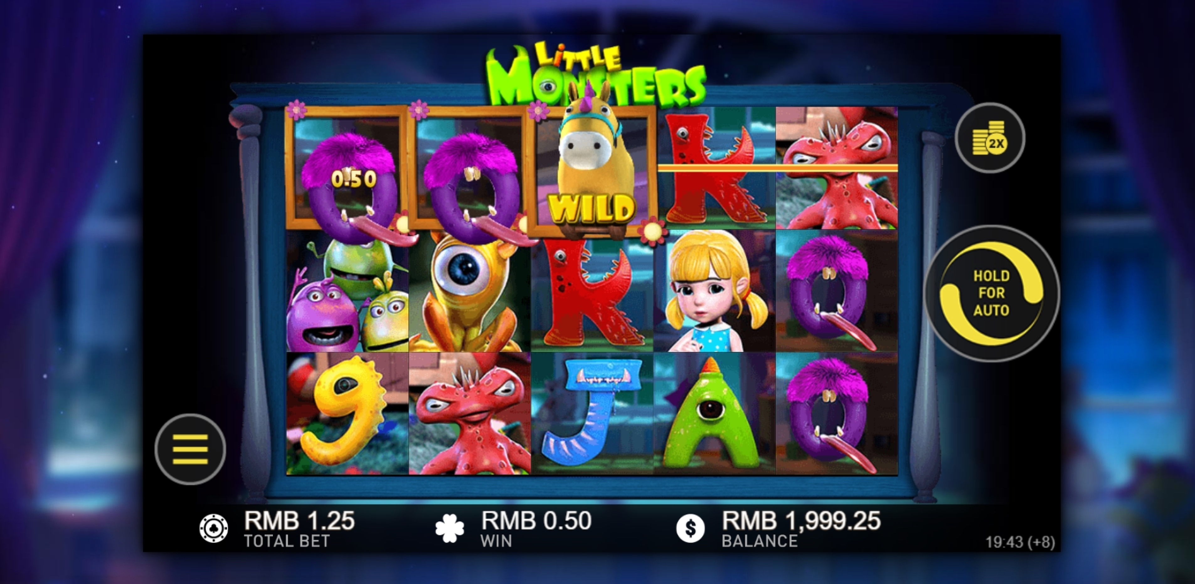 Win Money in Little Monsters Free Slot Game by Gameplay Interactive