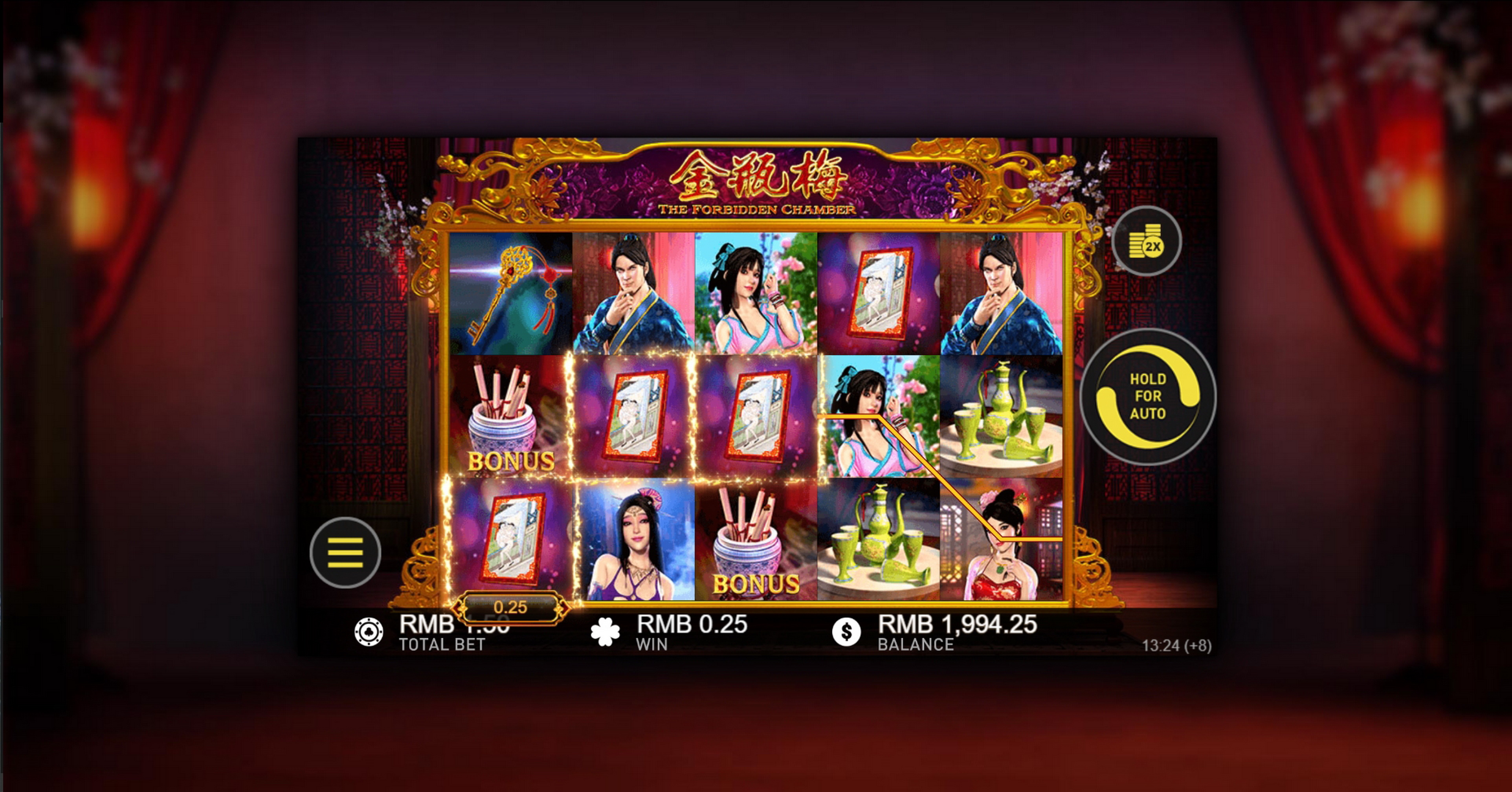 Win Money in The Forbidden Chamber Free Slot Game by Gameplay Interactive